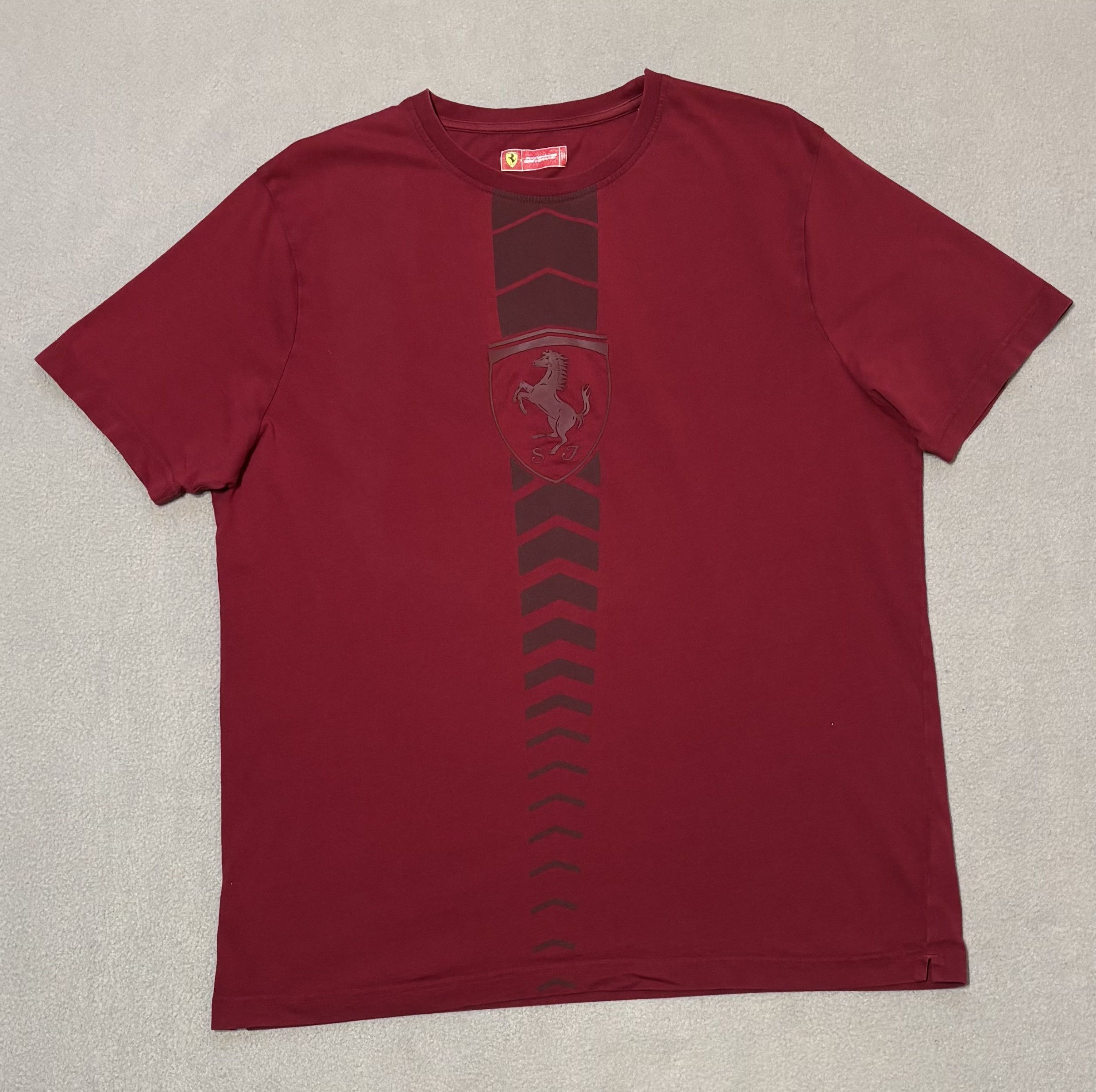 Ferrari Ferarri Red T-shirt Size L Size US L / EU 52-54 / 3 - 5 Thumbnail