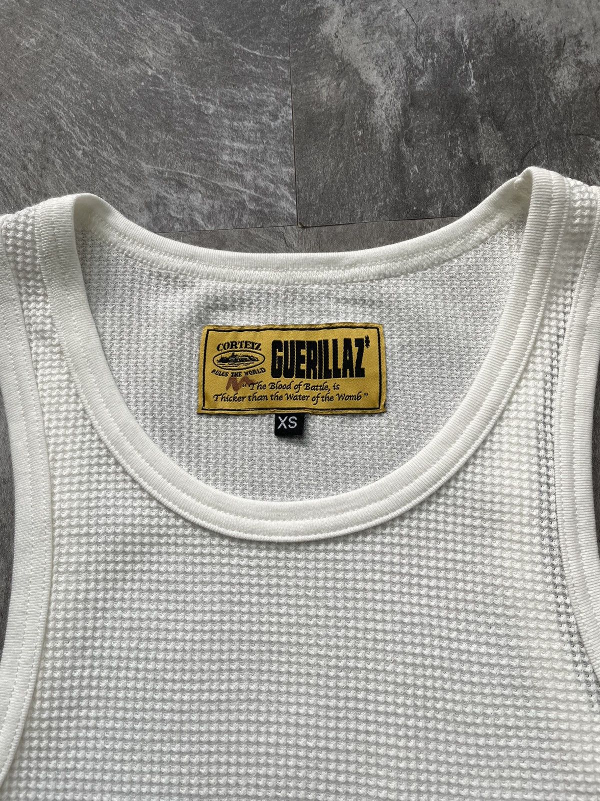 Corteiz Corteiz Tank Top White Small Logo Basic Size US XS / EU 42 / 0 - 4 Thumbnail