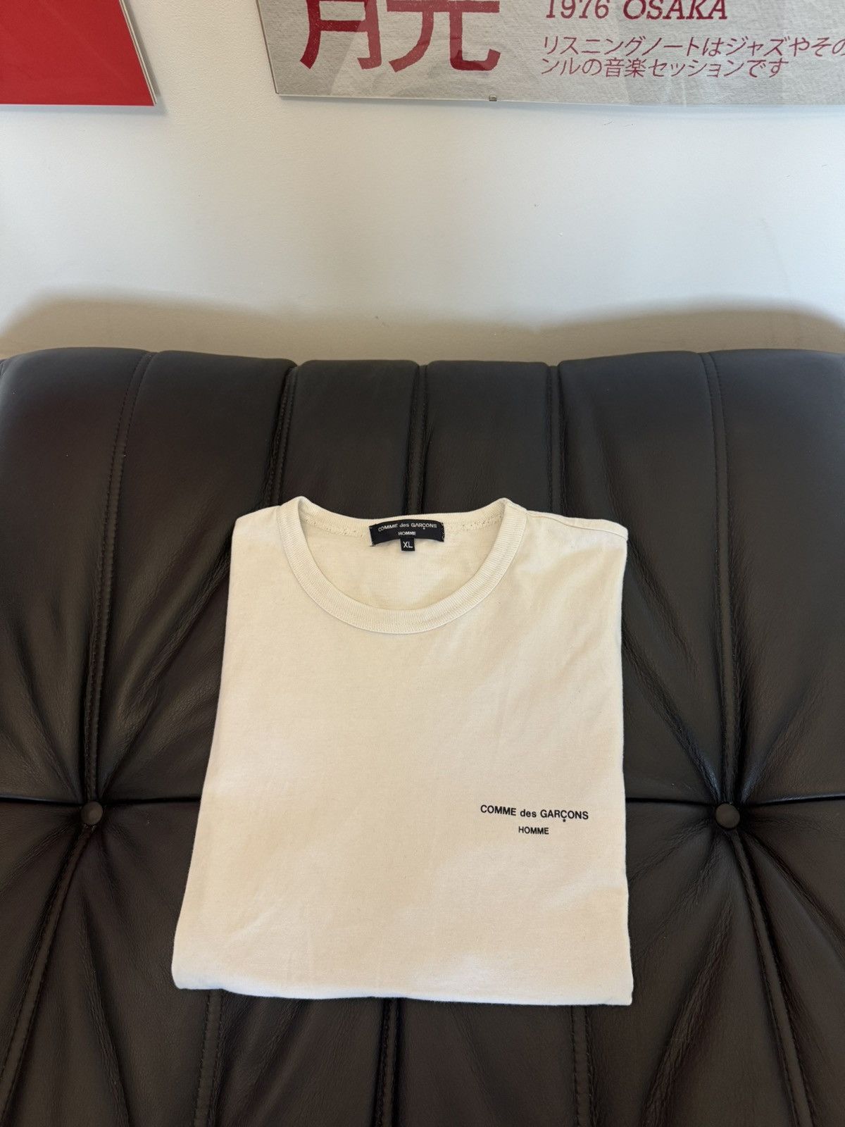 Comme des Garcons Homme CDG Comme Des Garcons Homme Mini Logo Tee Basic Japanese Size US L / EU 52-54 / 3 - 1 Thumbnail
