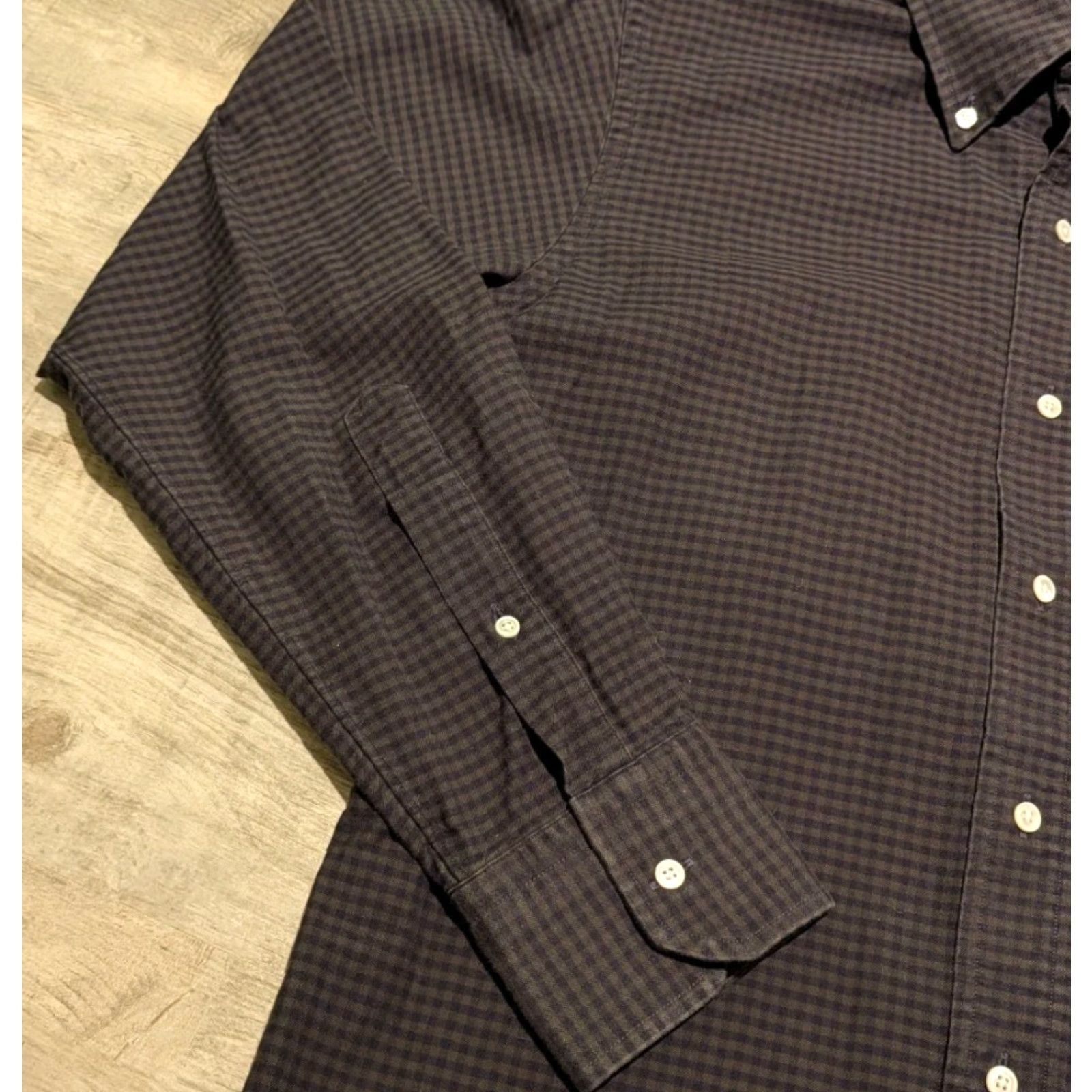 Brooks Brothers VINTAGE Brooks Brothers Black Fleece Thom Browne Cotton Gingham Shirt BB1 Small USA Boy or Mens? Size US S / EU 44-46 / 1 - 4 Thumbnail