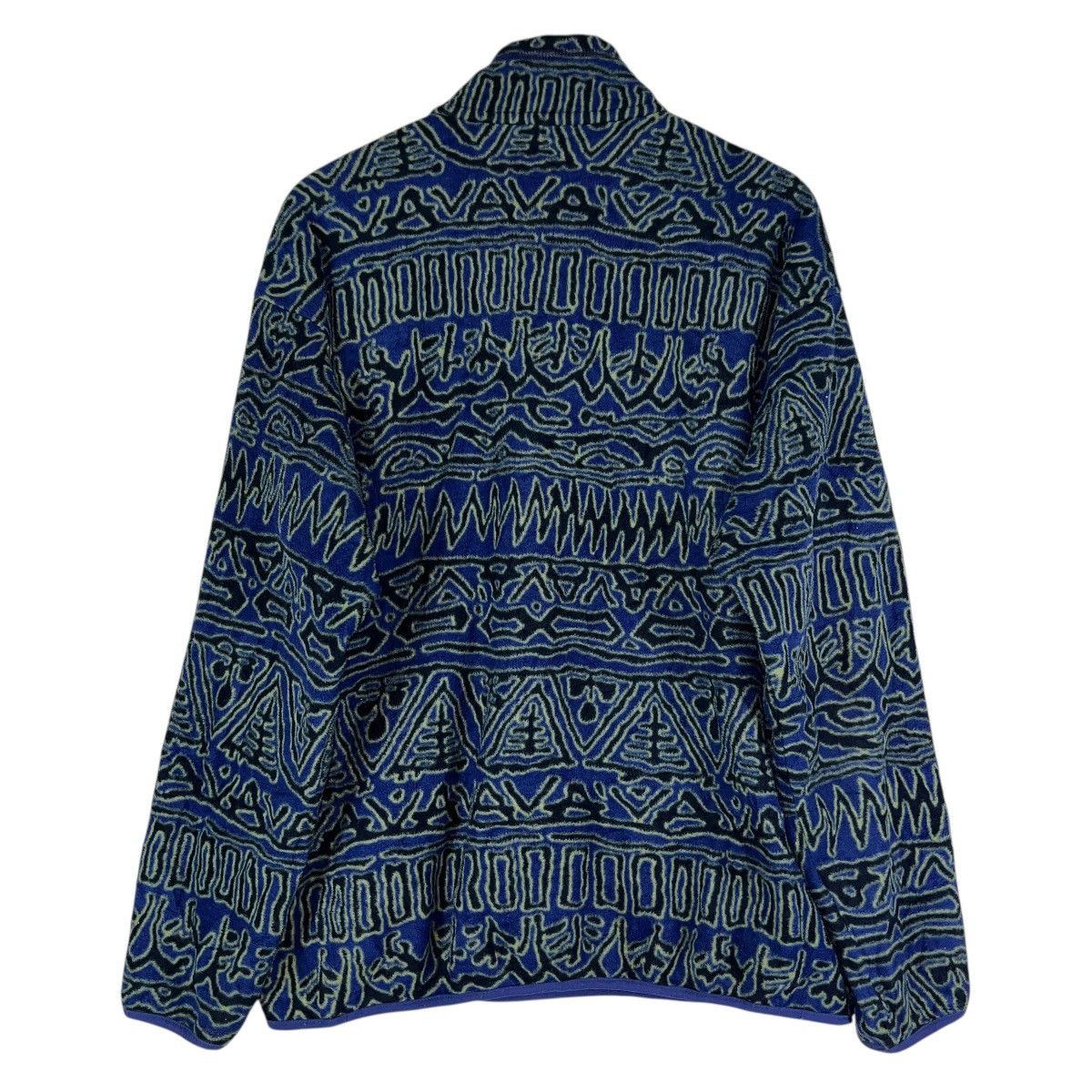 Patagonia 🔥 F1998 Patagonia Synchilla Primetive Printed Snap-T Fleece Size US L / EU 52-54 / 3 - 12 Thumbnail