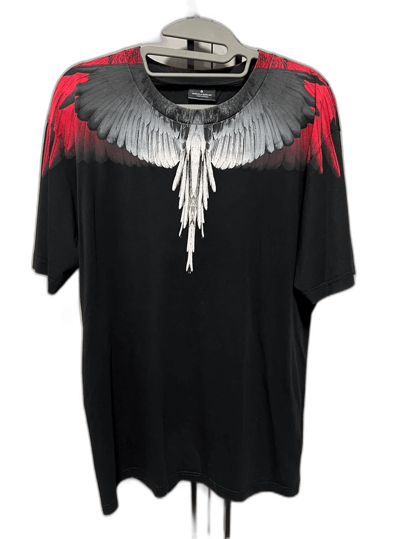 Marcelo Burlon Marcelo Burlon Men's Casual Short Sleeve T-Shirt Size US M / EU 48-50 / 2 - 1 Thumbnail