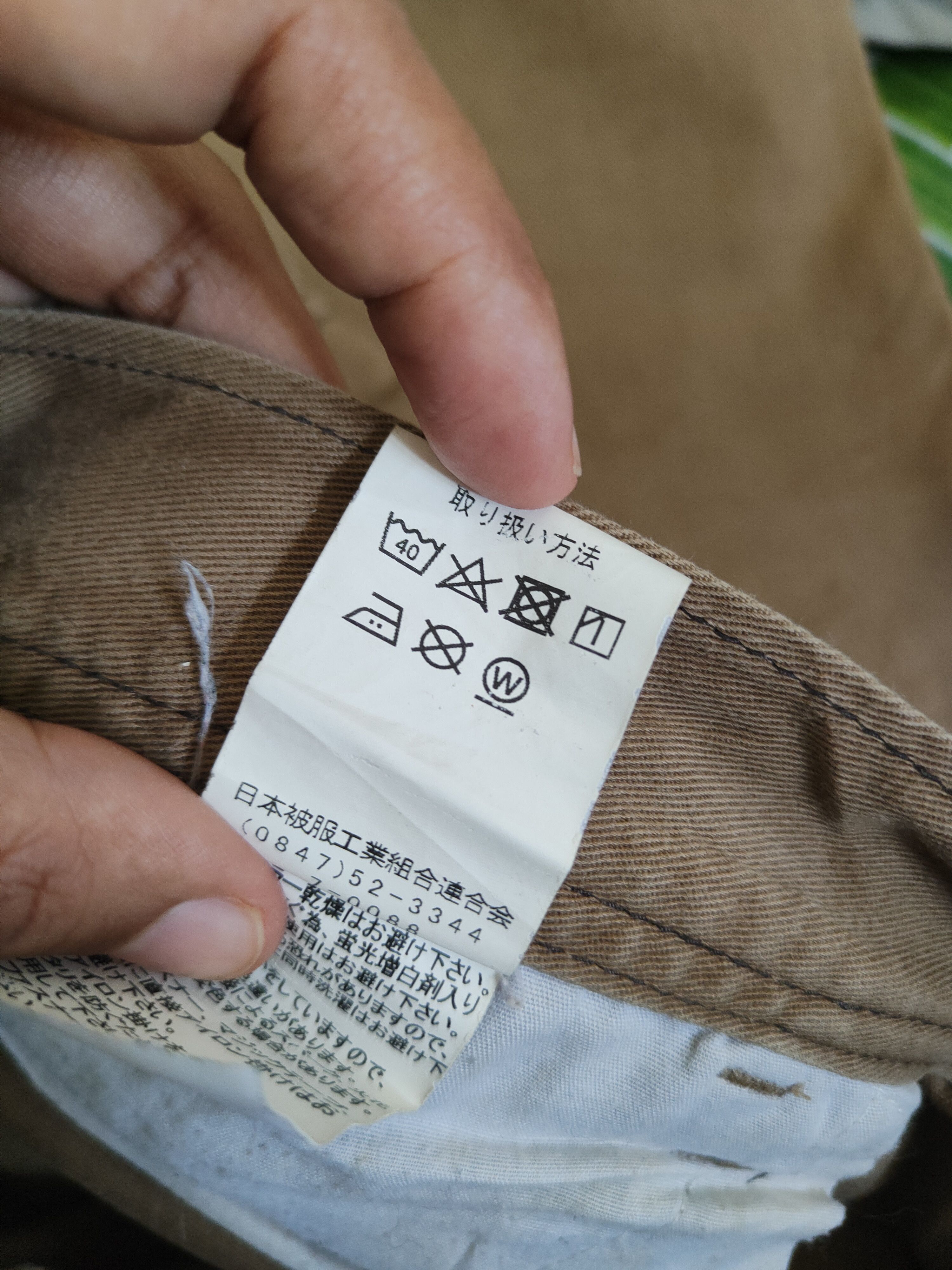 Japanese Brand DL GW Beige Multipocket Cargo Pants #46-256T Size US 32 / EU 48 - 13 Thumbnail