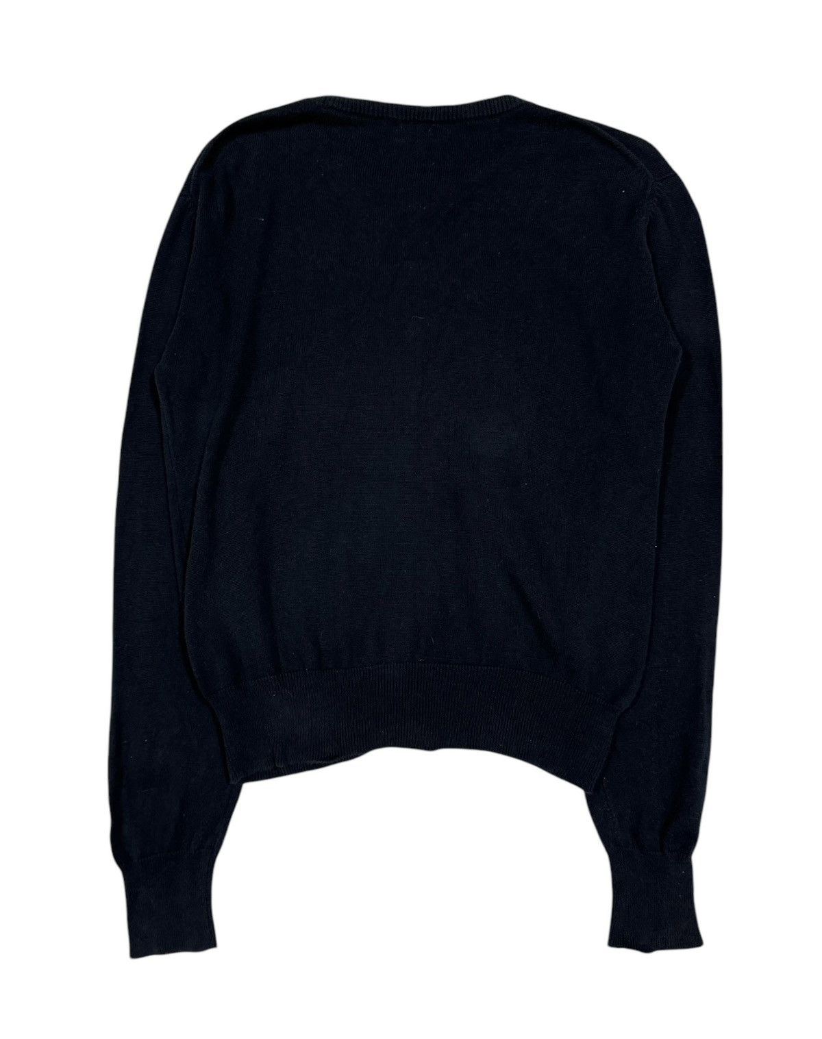 Margaret Howell Margaret Howell England Navy Blue Knitted Cardigan Size US M / EU 48-50 / 2 - 2 Thumbnail