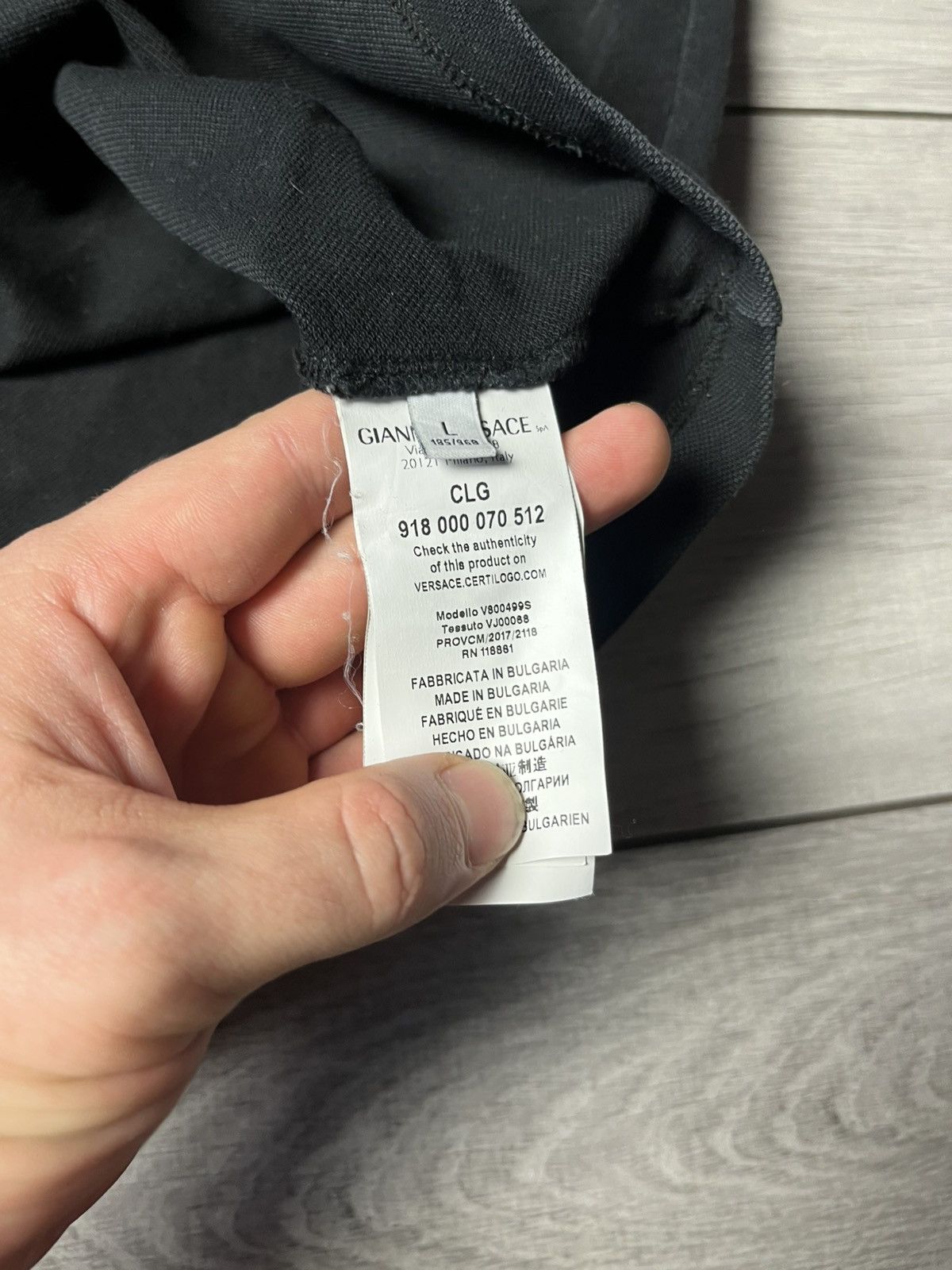 Versace Versace collection polos logo Medusa size Large Size US L / EU 52-54 / 3 - 5 Thumbnail