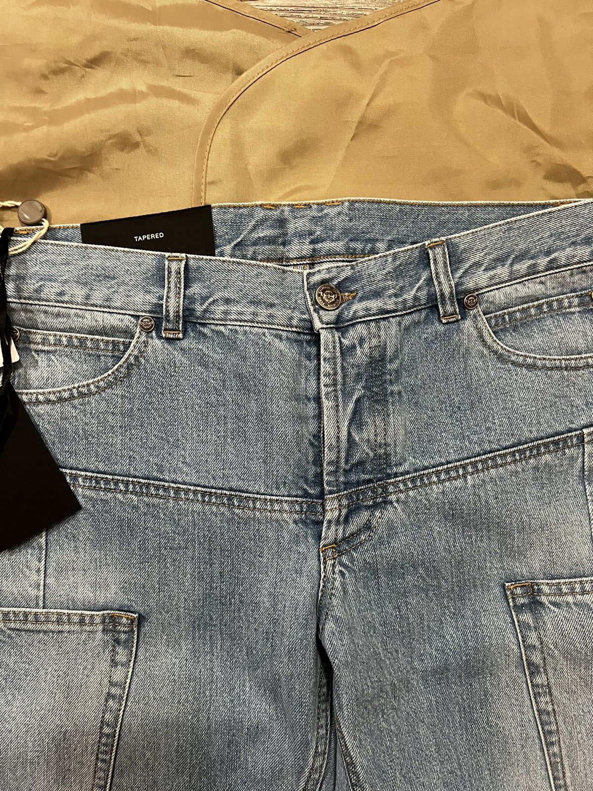 Balmain BALMAIN Tapered denim jeans size 32 $2500 Size US 32 / EU 48 - 3 Thumbnail