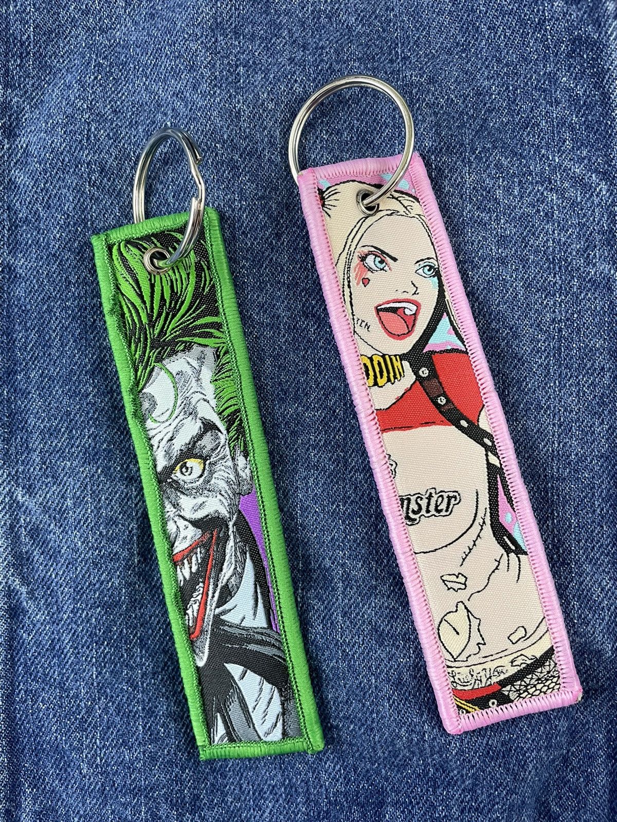 Other Harley Quinn & Joker 5 Inch Keychain Set Size ONE SIZE - 1 Thumbnail