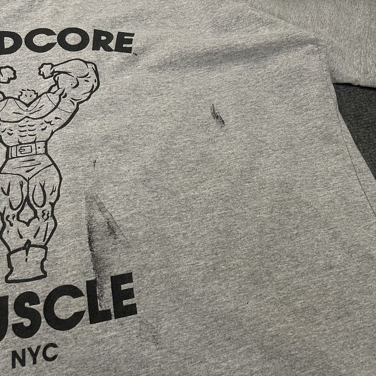 Vintage Vintage 1990s Hardcore Muscle NYC Anvil Athletic T Shirt Size US XXL / EU 58 / 5 - 4 Thumbnail