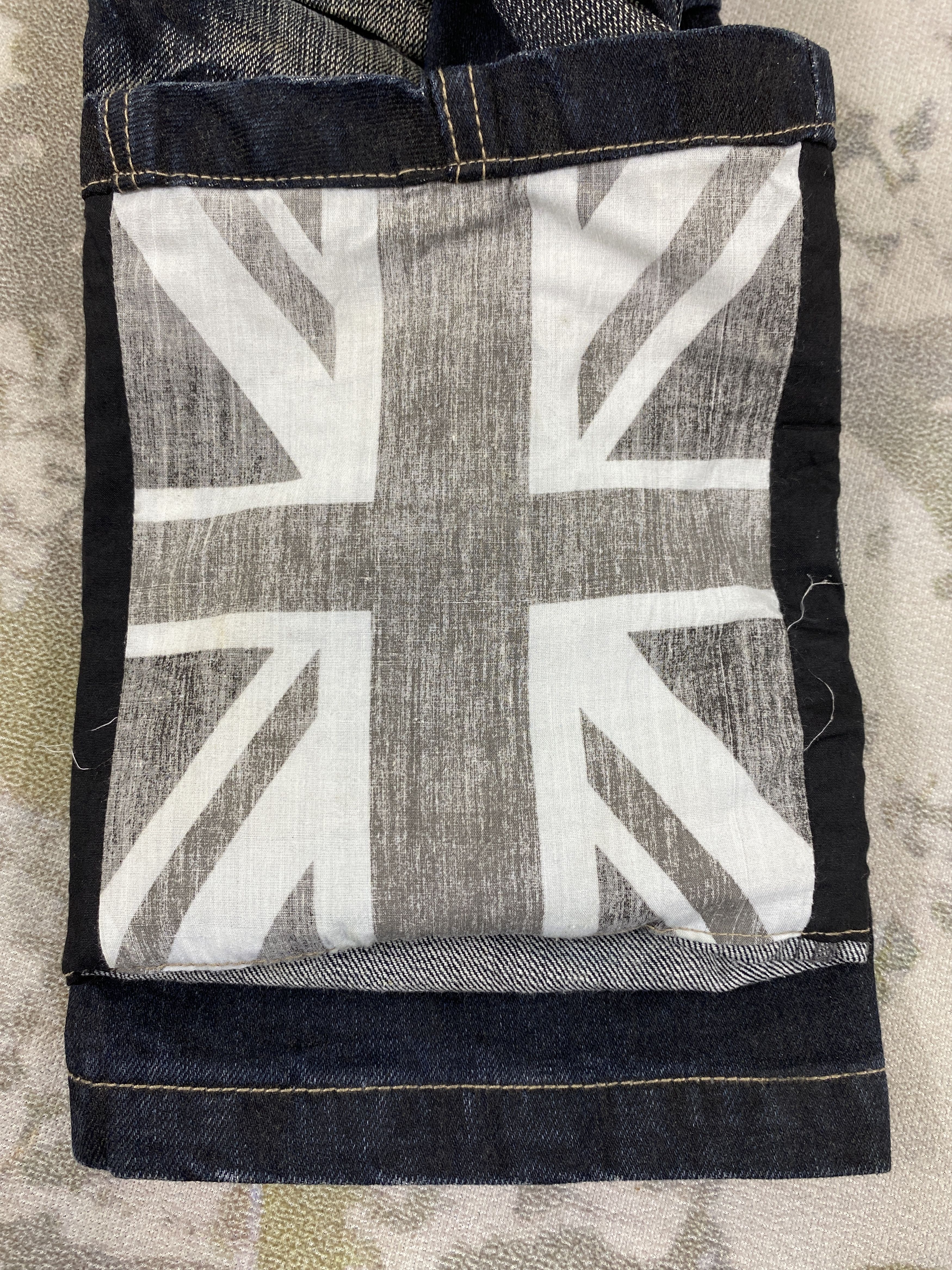 Le Grande Bleu (L.G.B.) Vintage PPFM Jeans 32x28 lgb style Denim - JN2604 Size US 32 / EU 48 - 17 Thumbnail