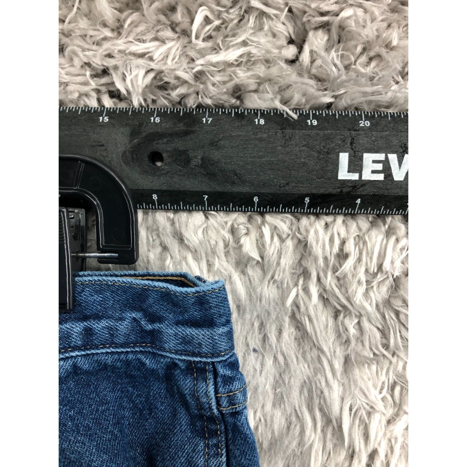Wrangler Wrangler Jeans Straight 36x34 Mens Mid Blue Wash Denim 5-Pocket Regular Slim Comfortable Belt Loops Size US 36 / EU 52 - 2 Thumbnail