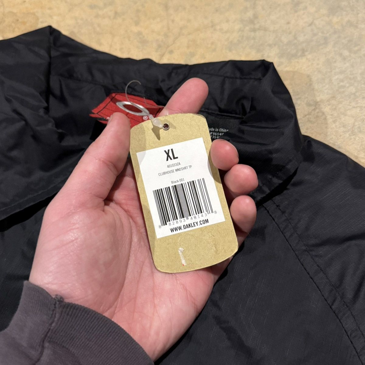 Oakley Brand New 2000s Oakley Software Nylon Zip Windbreaker Jacket Size US XL / EU 56 / 4 - 8 Thumbnail