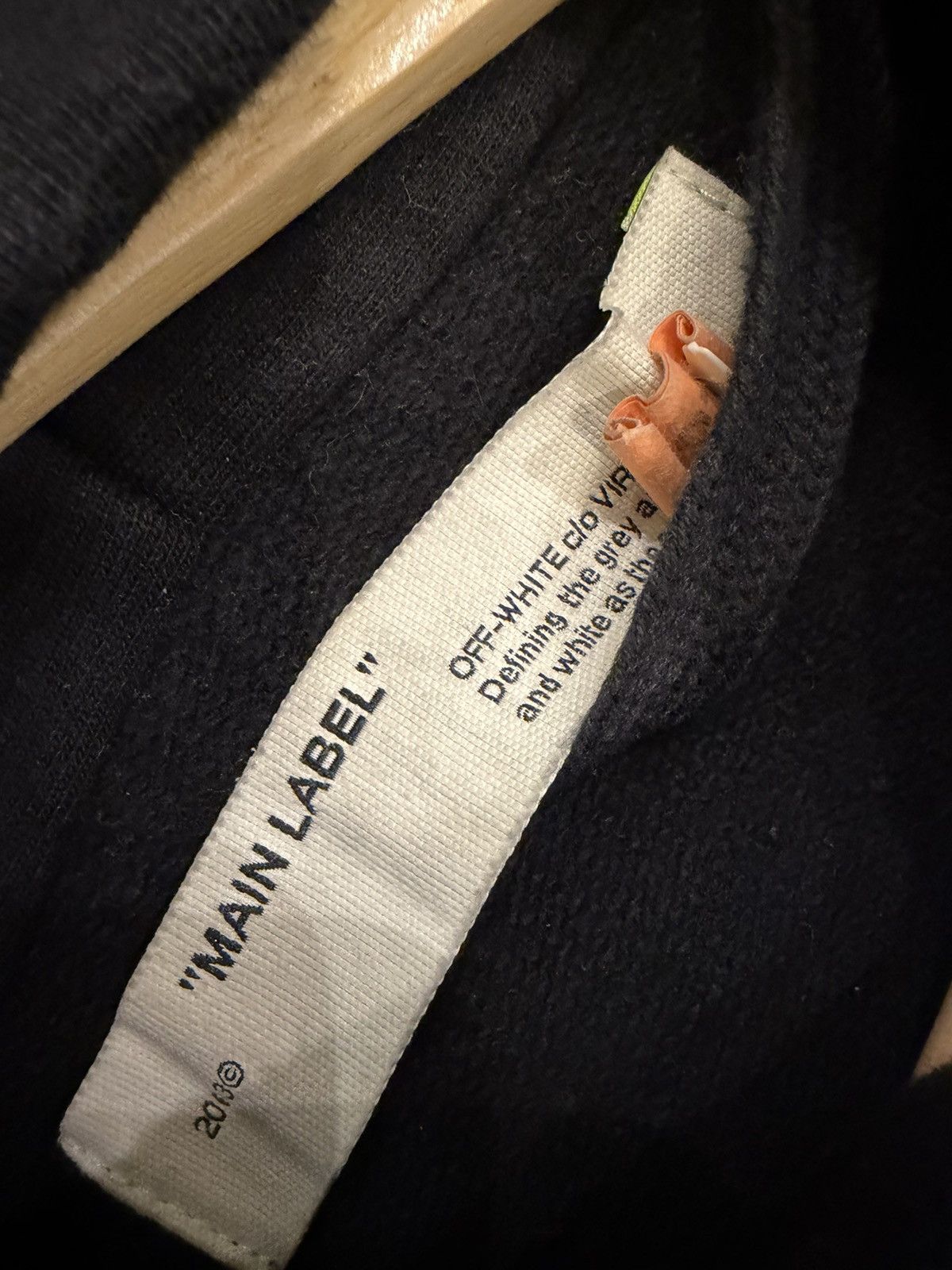 Off-White Off-White Painted Logo Hoodie Size US M / EU 48-50 / 2 - 3 Thumbnail