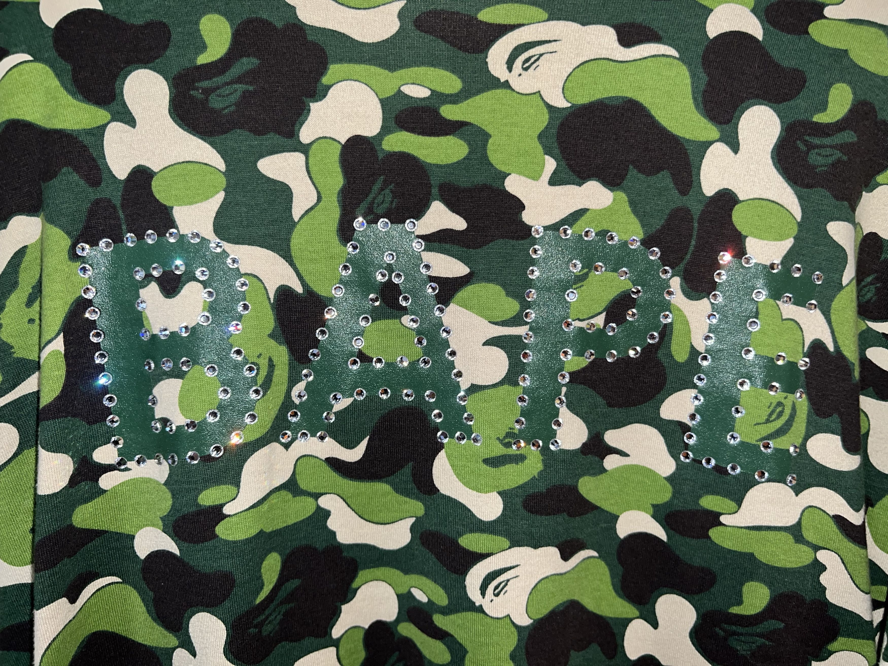 Bape × Swarovski Rare BAPE x Swarovski Camo Longsleeve MINT Condition Size US L / EU 52-54 / 3 - 2 Thumbnail