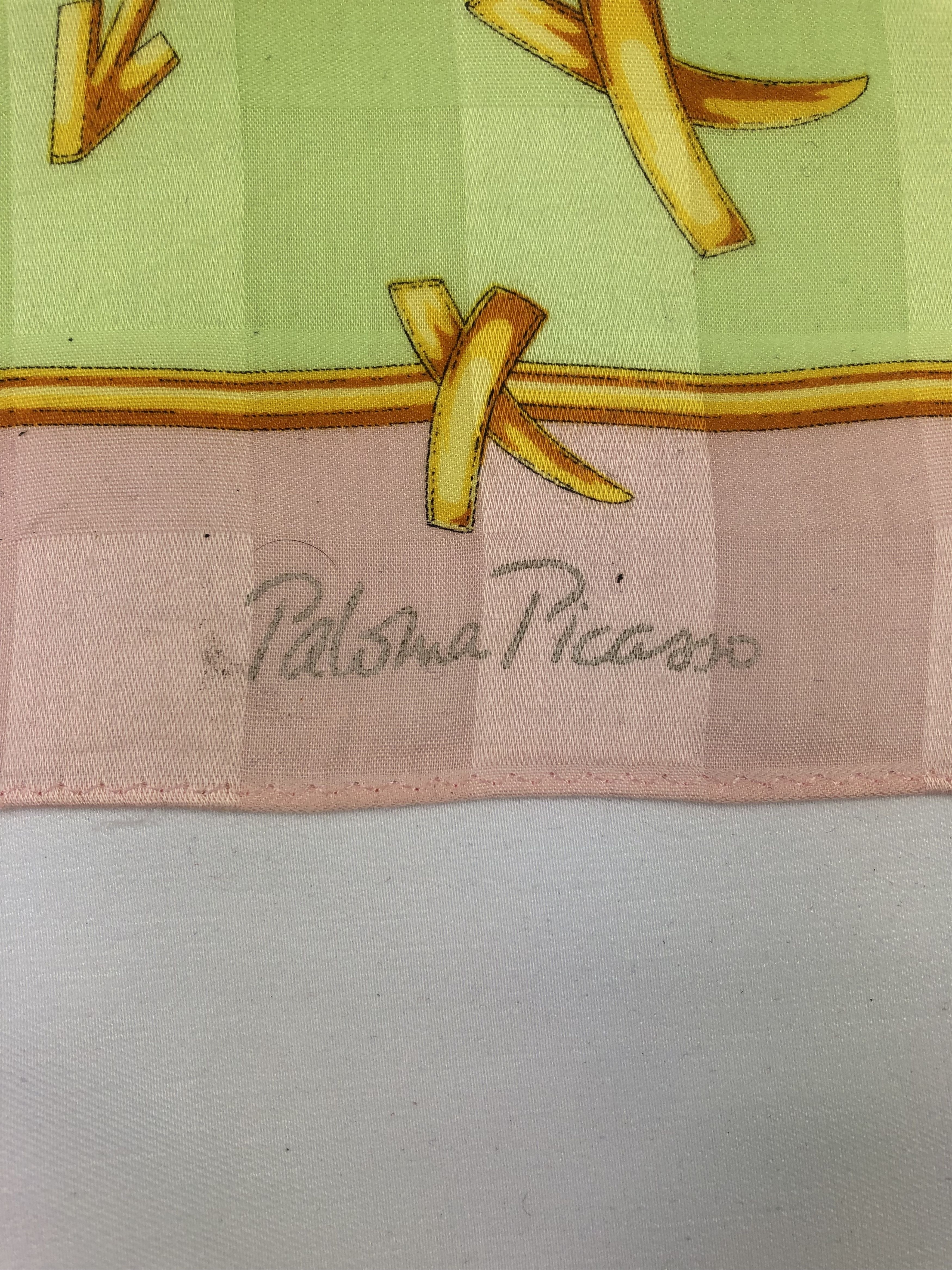Paloma Picasso Paloma Picasso Handkerchief / Bandana / Neckerchief Size ONE SIZE - 5 Thumbnail