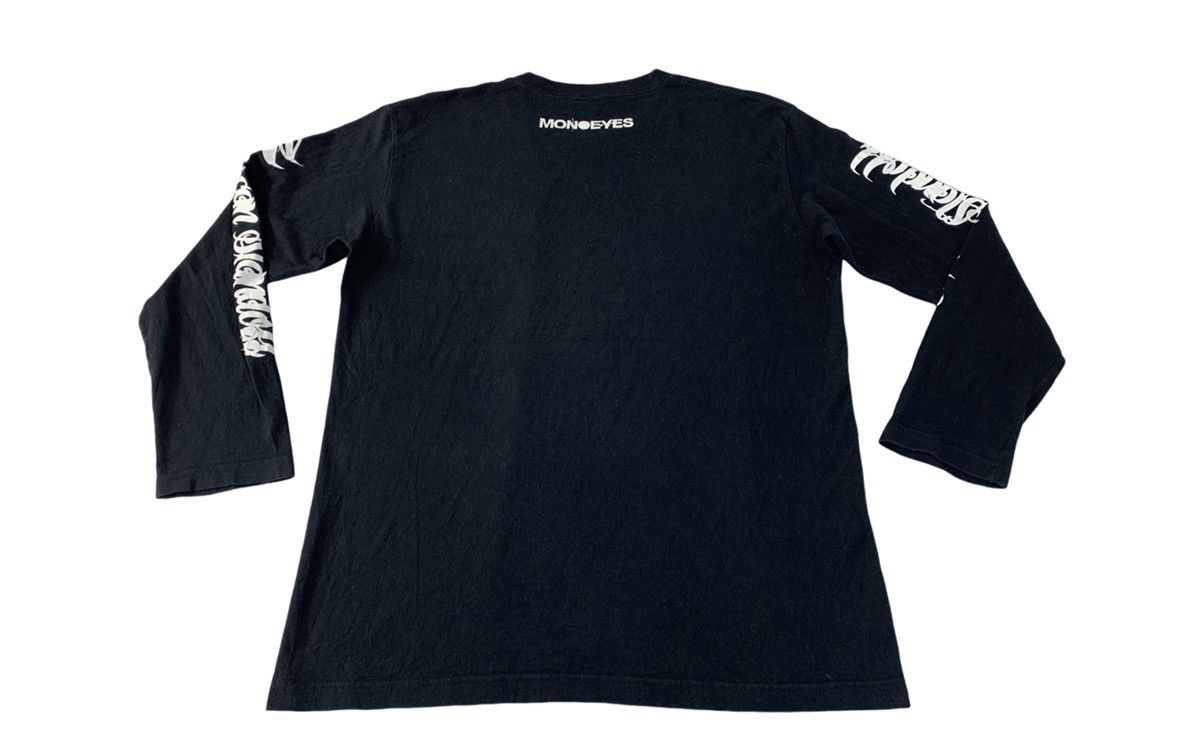 Monoeyes Mexican Standoff Sidetape Gothic Font Logo Tee