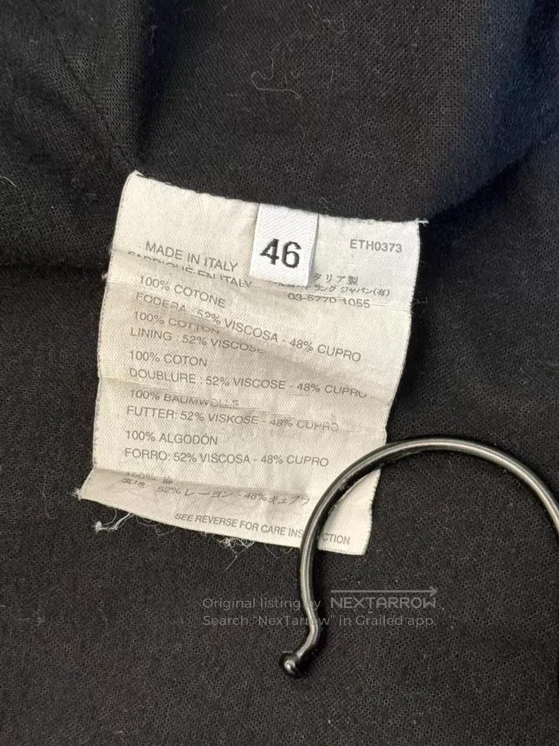 Helmut Lang Helmut Lang Motorcycle Jacket Size US S / EU 44-46 / 1 - 9 Thumbnail