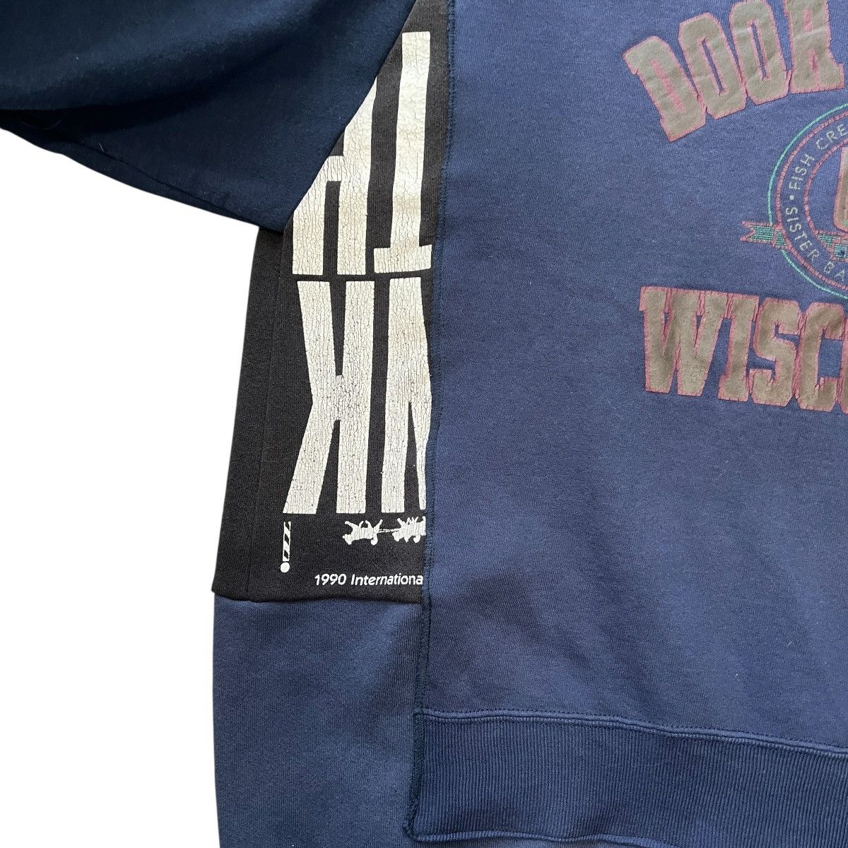 Maison Margiela Martin Margiela 04AW Artisanal 010 Reconstructed Sweatshirt Size US XL / EU 56 / 4 - 3 Thumbnail