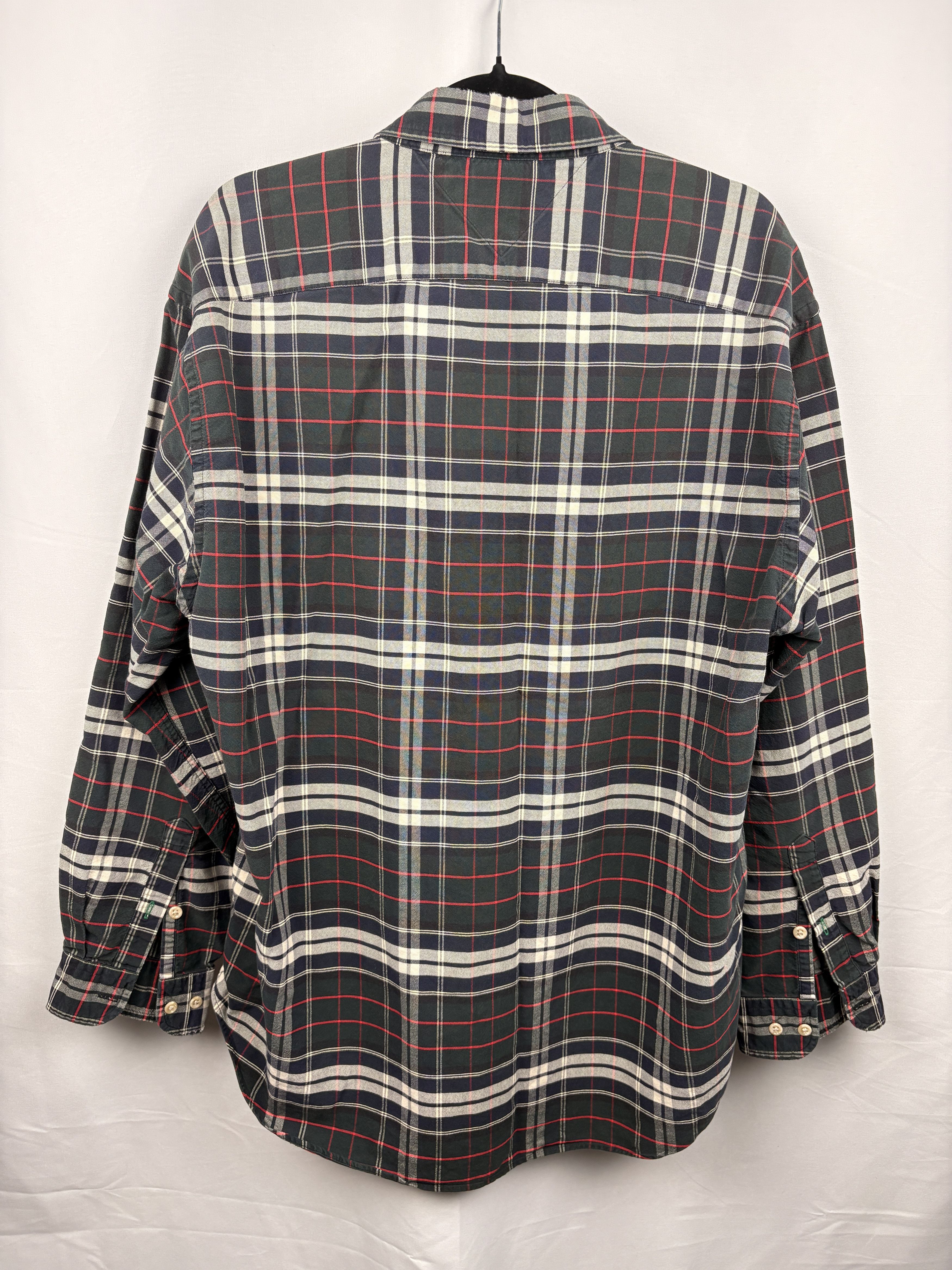 Tommy Hilfiger Tommy Hilfiger Plaid Button Down Shirt Classic Fit Size US L / EU 52-54 / 3 - 2 Thumbnail