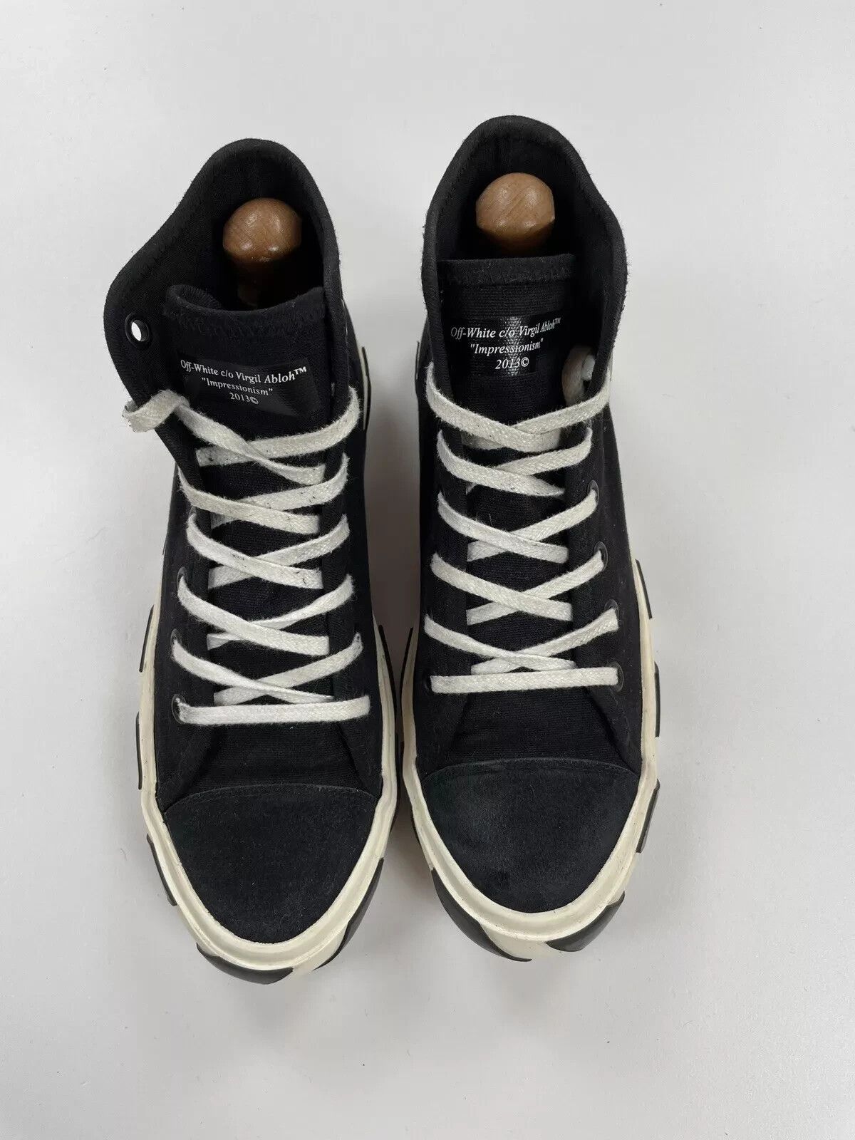 Off-White Off-White Vulcanized high Top Shoes Sneakers Trainers Canvas Size US 9 / EU 42 - 4 Thumbnail