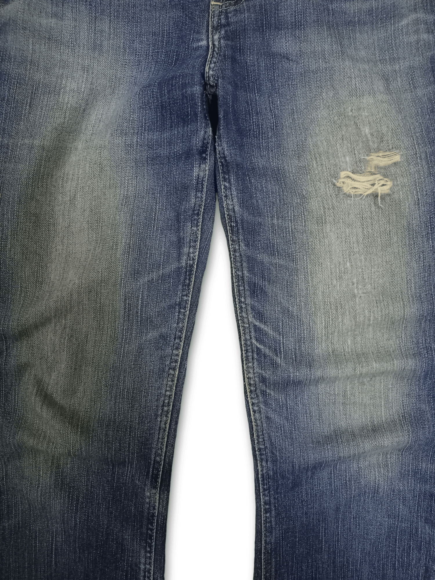 Levi's × Levi's Vintage Clothing Vintage Levis Ladys Blue Wash Distressed Jeans Made in Japan Size 28" / US 6 / IT 42 - 6 Thumbnail