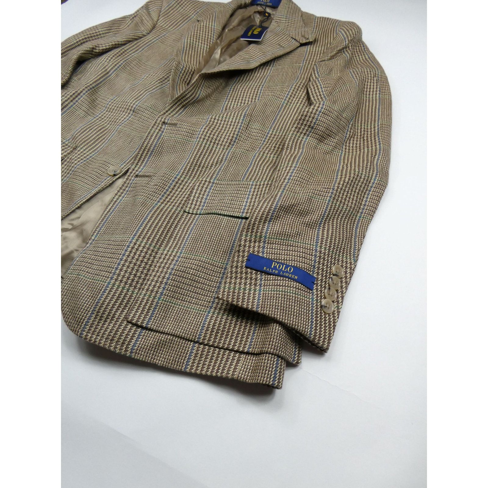 Polo Ralph Lauren POLO RALPH LAUREN 100% linen Made in Italy, sport coat. 38R Size 38R - 4 Thumbnail