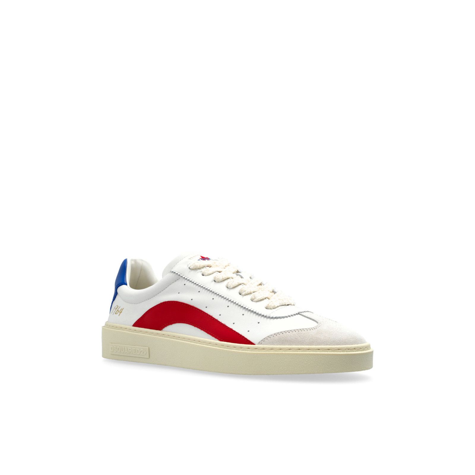 Dsquared2 DSQUARED2 Rider White Leather New And Authentic (Men's size: Size US 8 / EU 41 - 2 Thumbnail
