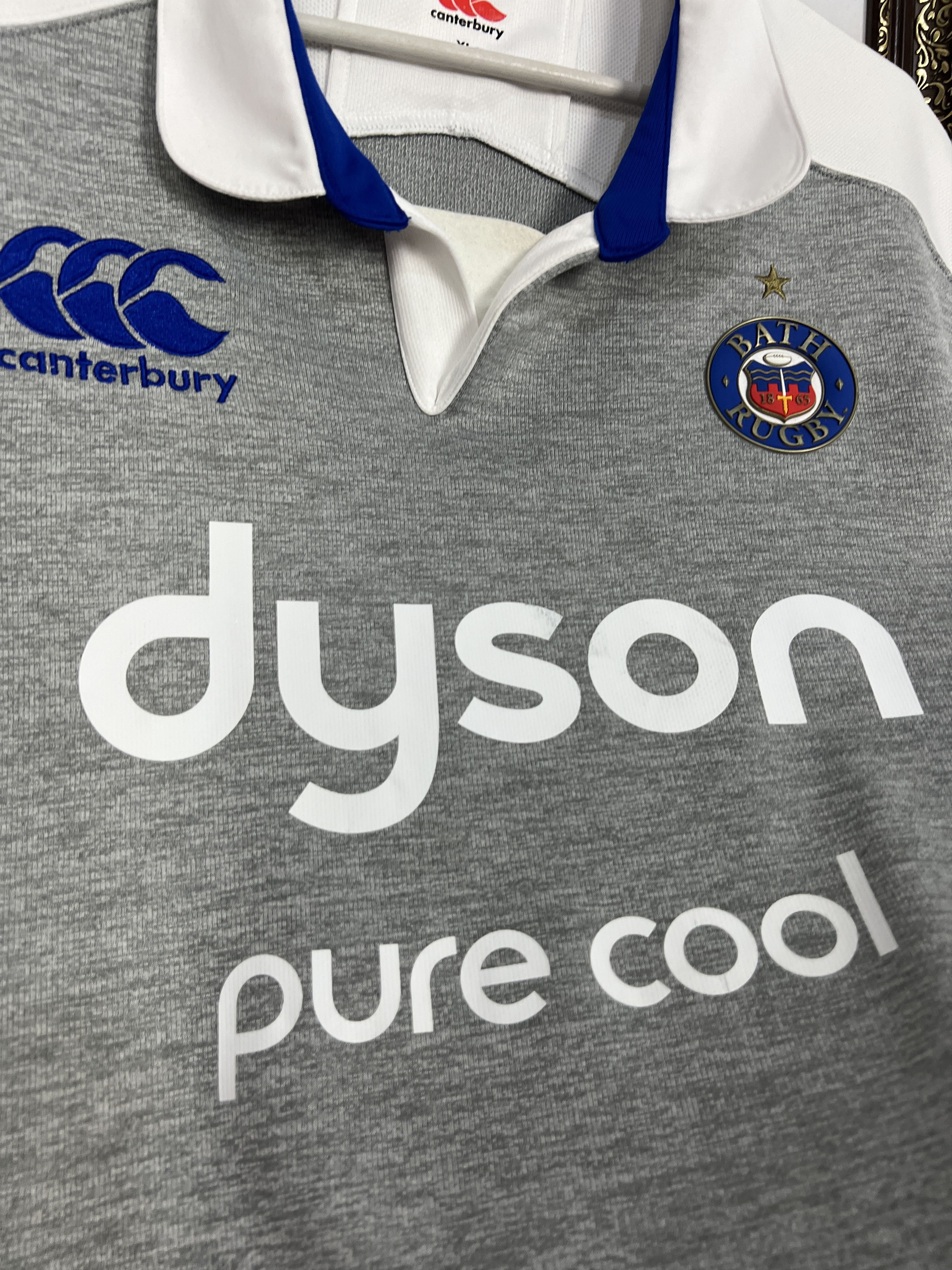 Vintage Bath Rugby Union Dyson Jersey Trikot Sport Shirt Rare Size US XL / EU 56 / 4 - 6 Thumbnail