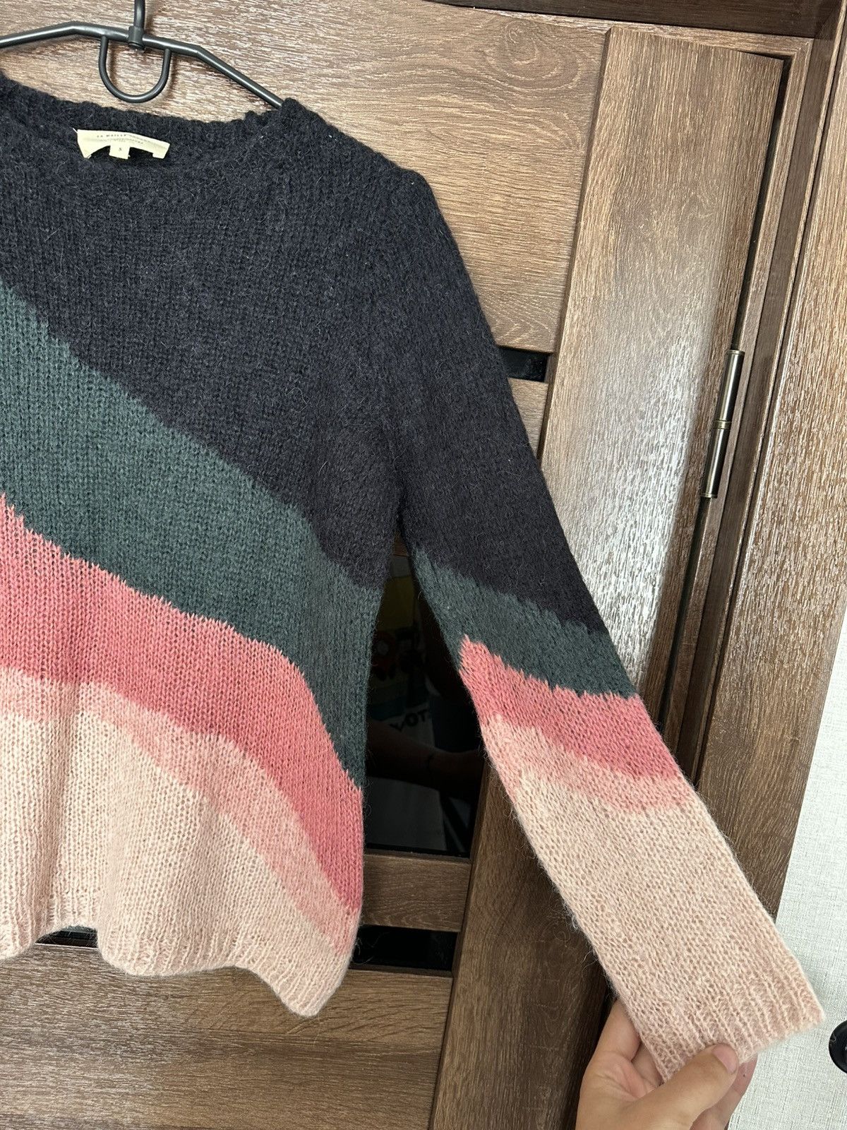 Sezane La Maille Sezane Alpaca Mohair Knit Sweater Pullover Size S / US 4 / IT 40 - 7 Thumbnail