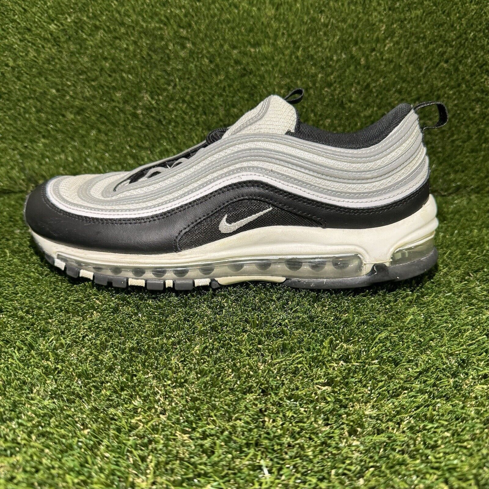 Nike Size 10.5 Nike Air Max 97 Black Metallic Silver Grailed