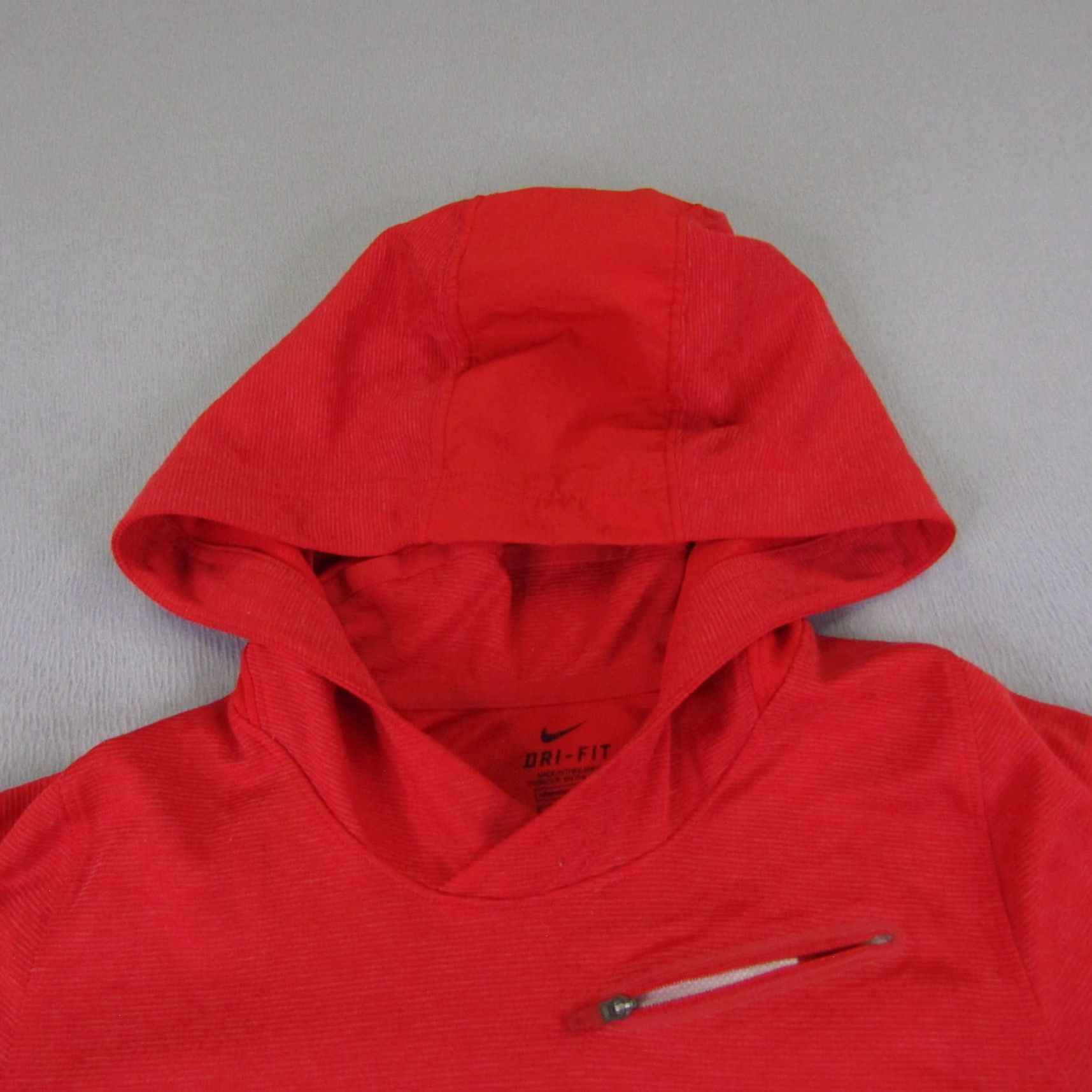 Nike Nike Hoodie Womens Small Red Pullover Dri-FIT Logo Pockets Outdoor Sports Size S / US 4 / IT 40 - 4 Thumbnail