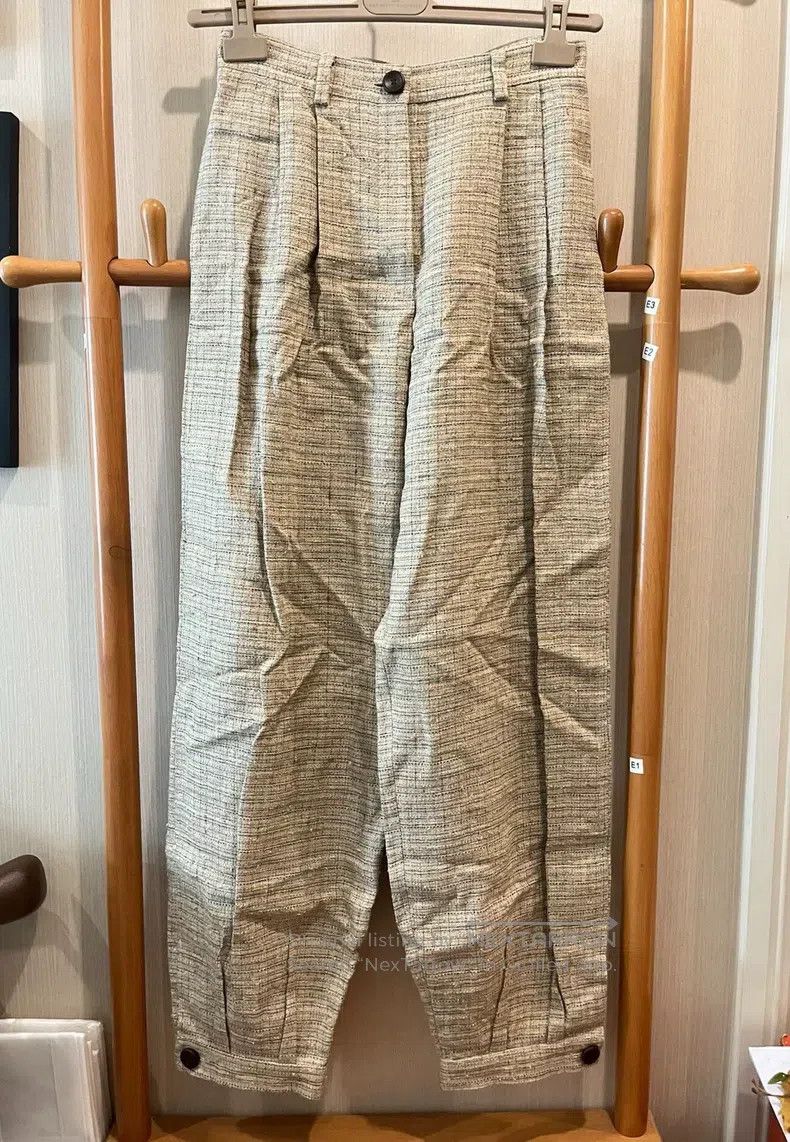 Loro Piana Linen Silk Tapered Pants