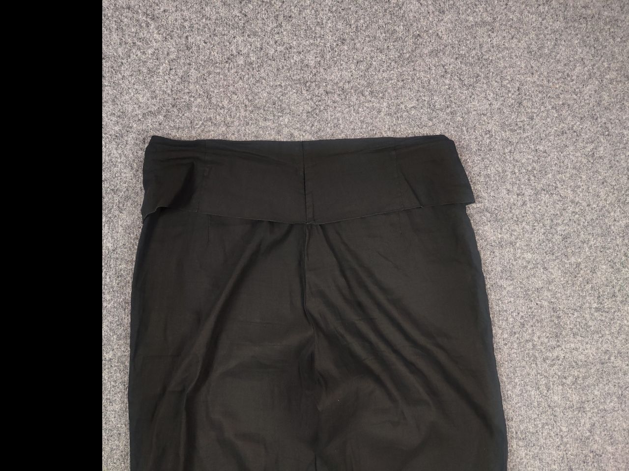 Rundholz Rundholz black label loose fit Ankle Trouser Pants Linen Size 31" - 9 Thumbnail
