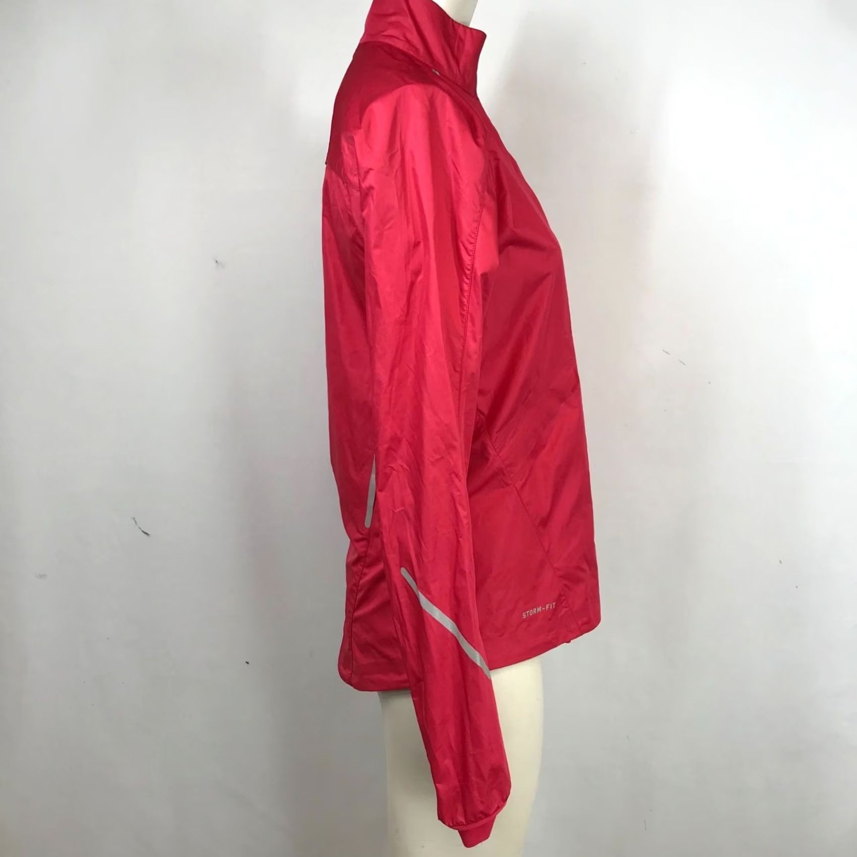 Nike Nike Women's S Pink Full Zip Storm Fit Polyester Jacket Size S / US 4 / IT 40 - 4 Thumbnail
