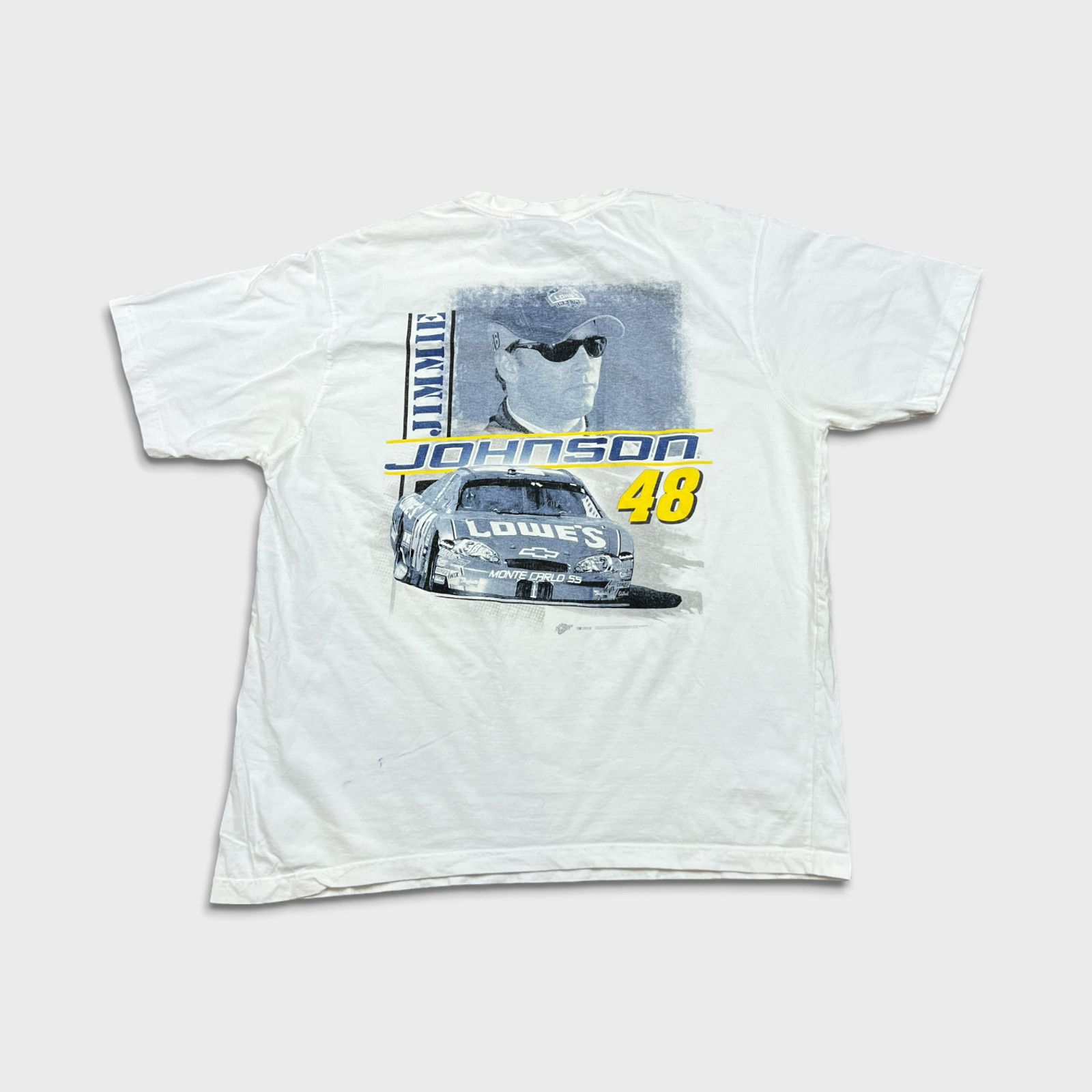 NASCAR × Vintage 2007 Winners Circle T Shirt Jimmie Johnson NASCAR Racing Tee Size US XL / EU 56 / 4 - 4 Thumbnail