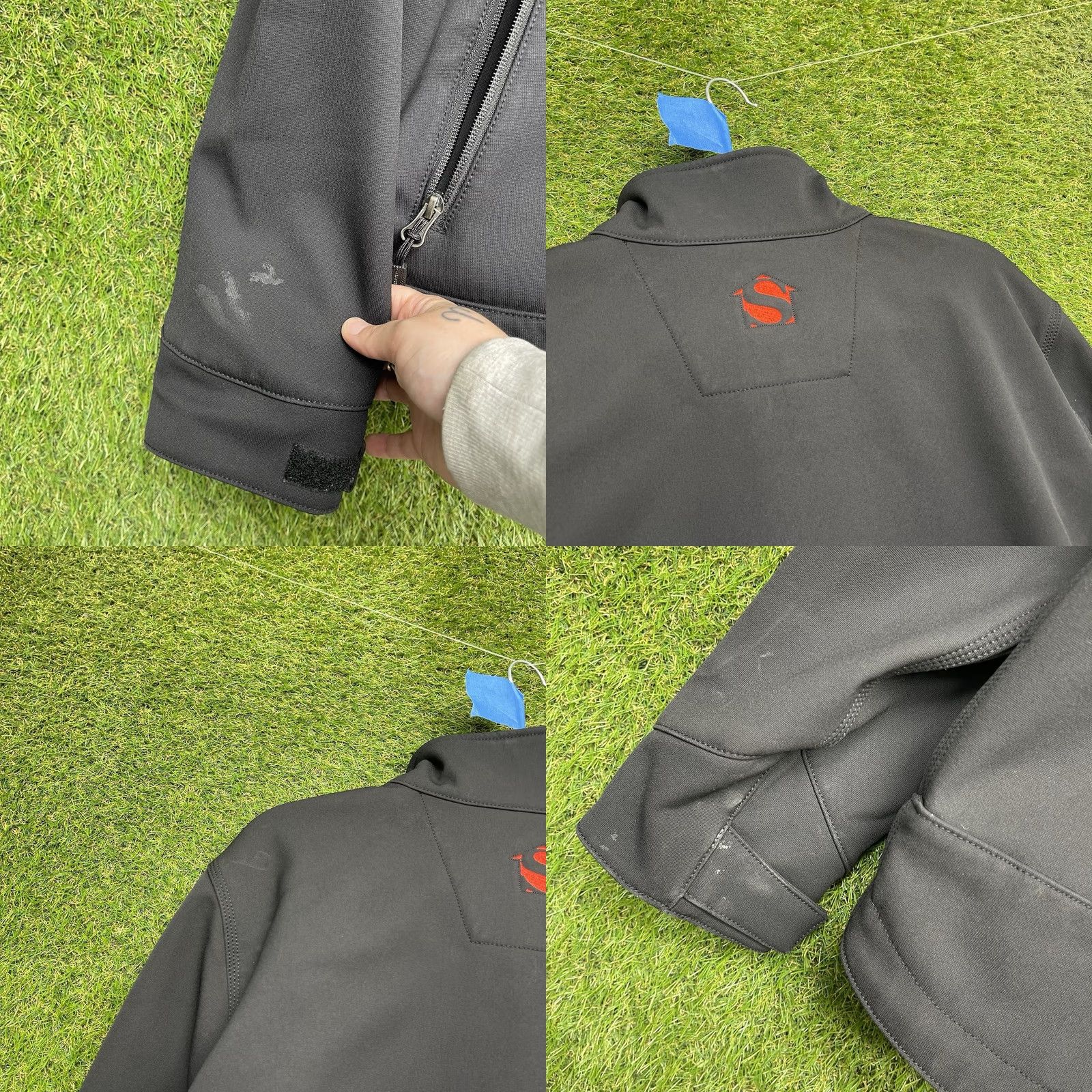 Carhartt Carhartt Crowley Soft Shell Jacket Rain Defender Mens Large Black Lined Size US L / EU 52-54 / 3 - 9 Thumbnail