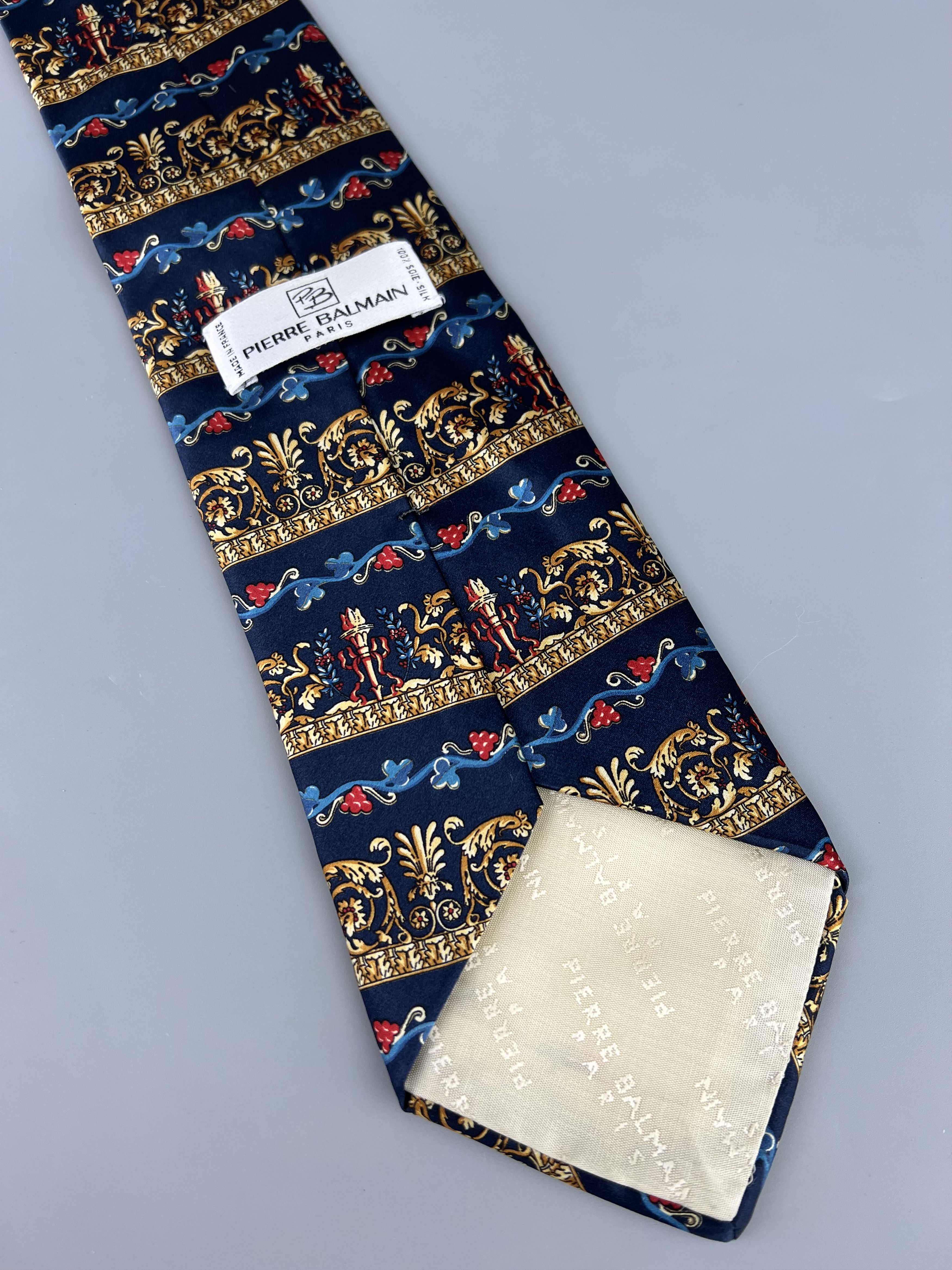 Pierre Balmain Pierre Balmain Rare Vintage Silk Tie Size ONE SIZE - 3 Thumbnail