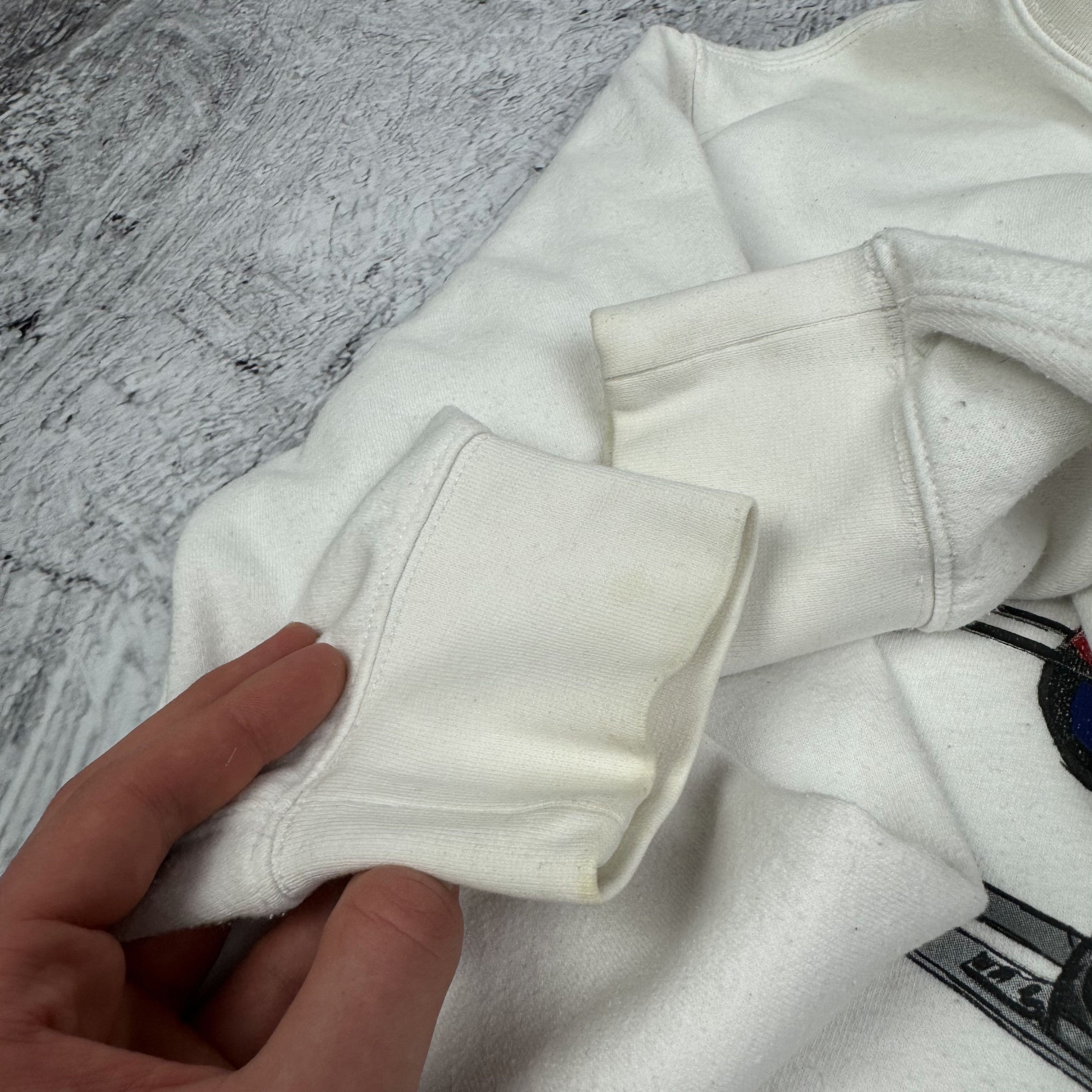 Polo Ralph Lauren Polo Bear By Ralph Lauren Men's White Cotton Sweatshirt M Size US M / EU 48-50 / 2 - 9 Thumbnail