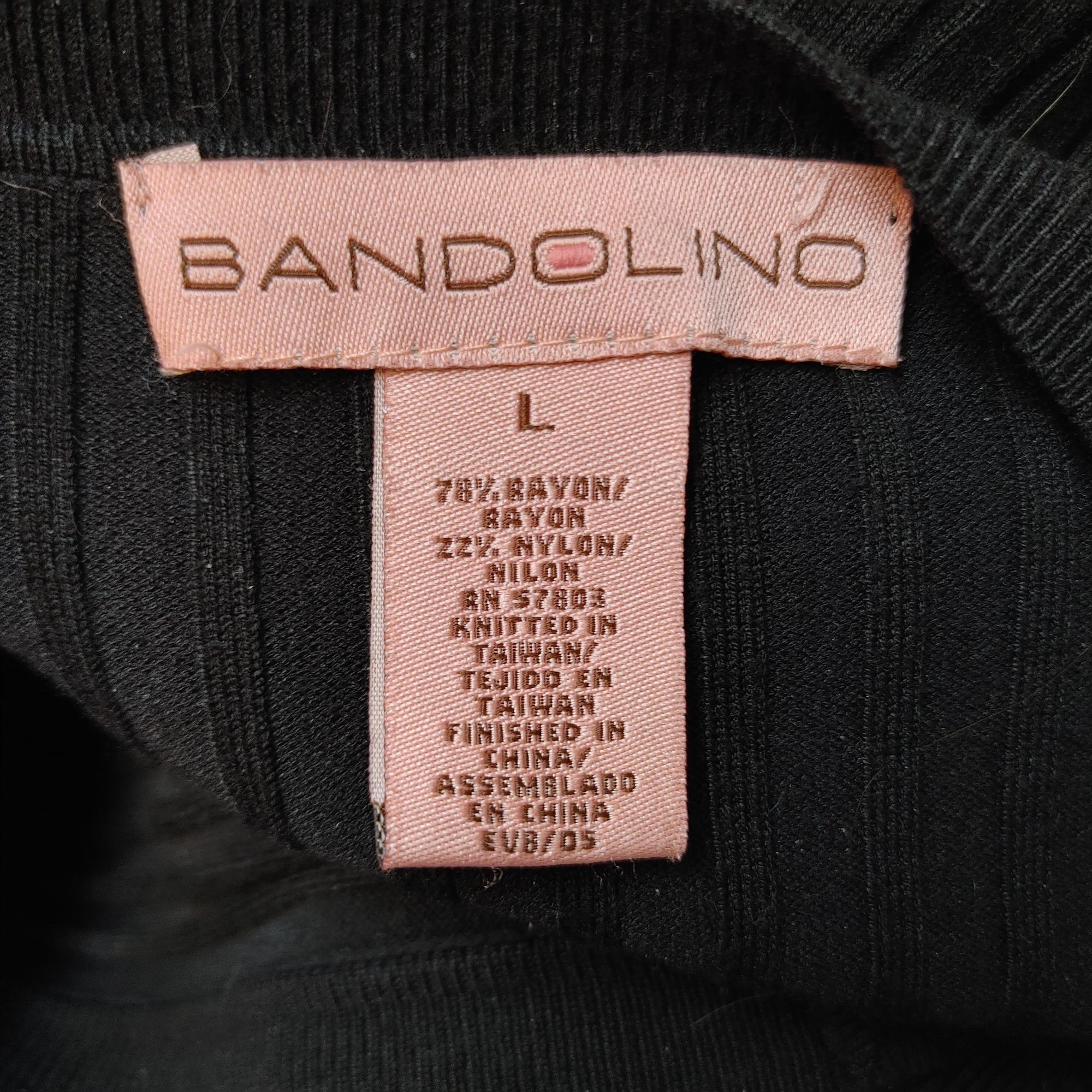 Other Bandolino Black Long Sleeve Top Size L Size L / US 10 / IT 46 - 3 Thumbnail