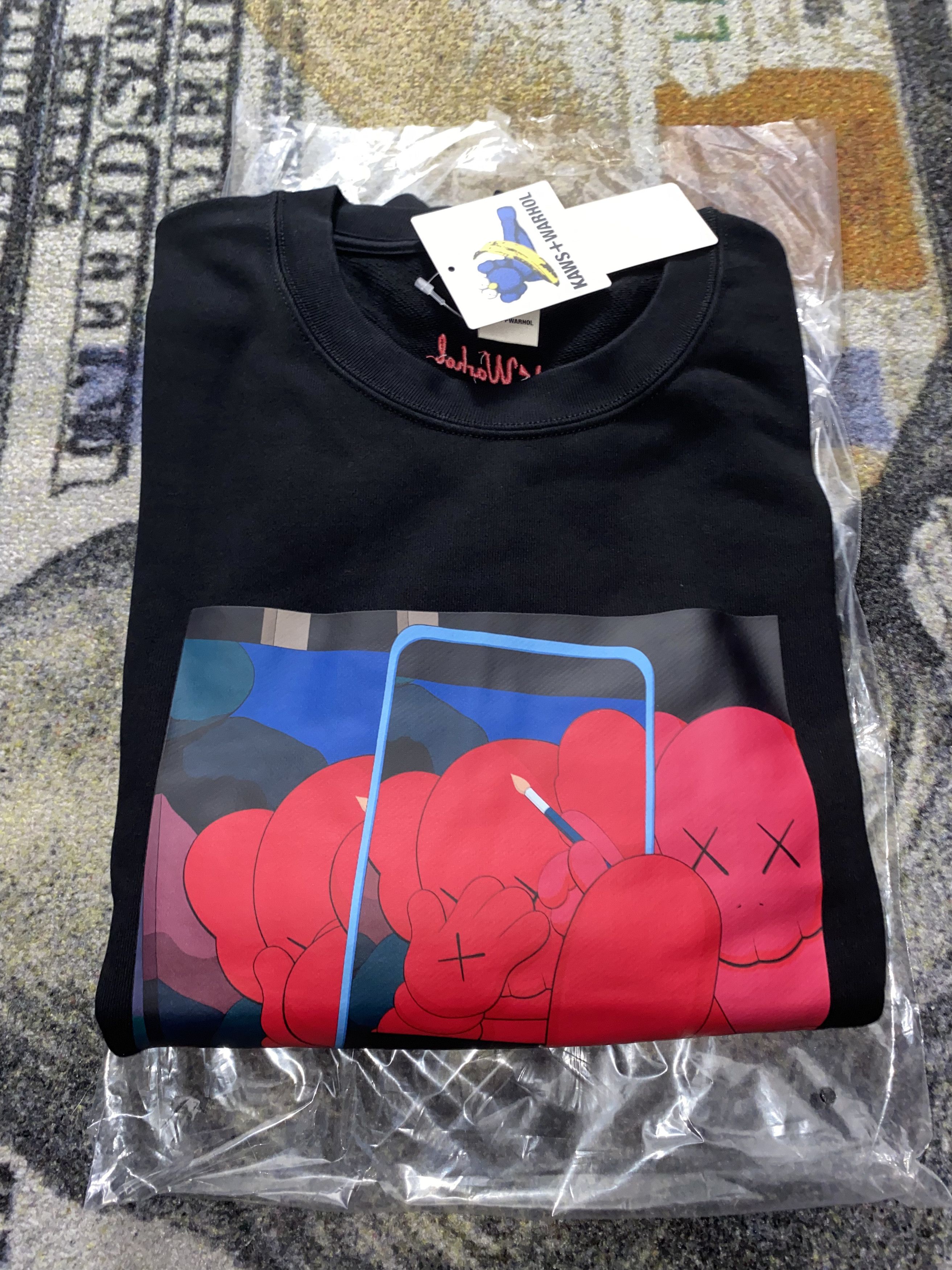 Andy Warhol × Kaws × Uniqlo KAWS x Uniqlo x Andy Warhol Sweatshirt Crewneck (XXXL) Size US XXL / EU 58 / 5 - 1 Thumbnail