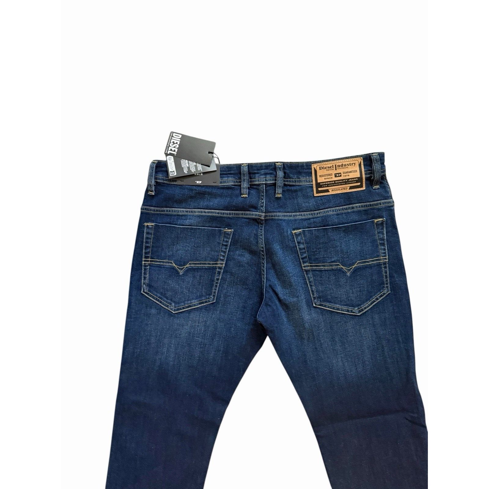 Diesel Diesel Mens Safado Straight Jeans RB065 Blue $195 Size 34/32 Size US 34 / EU 50 - 5 Thumbnail