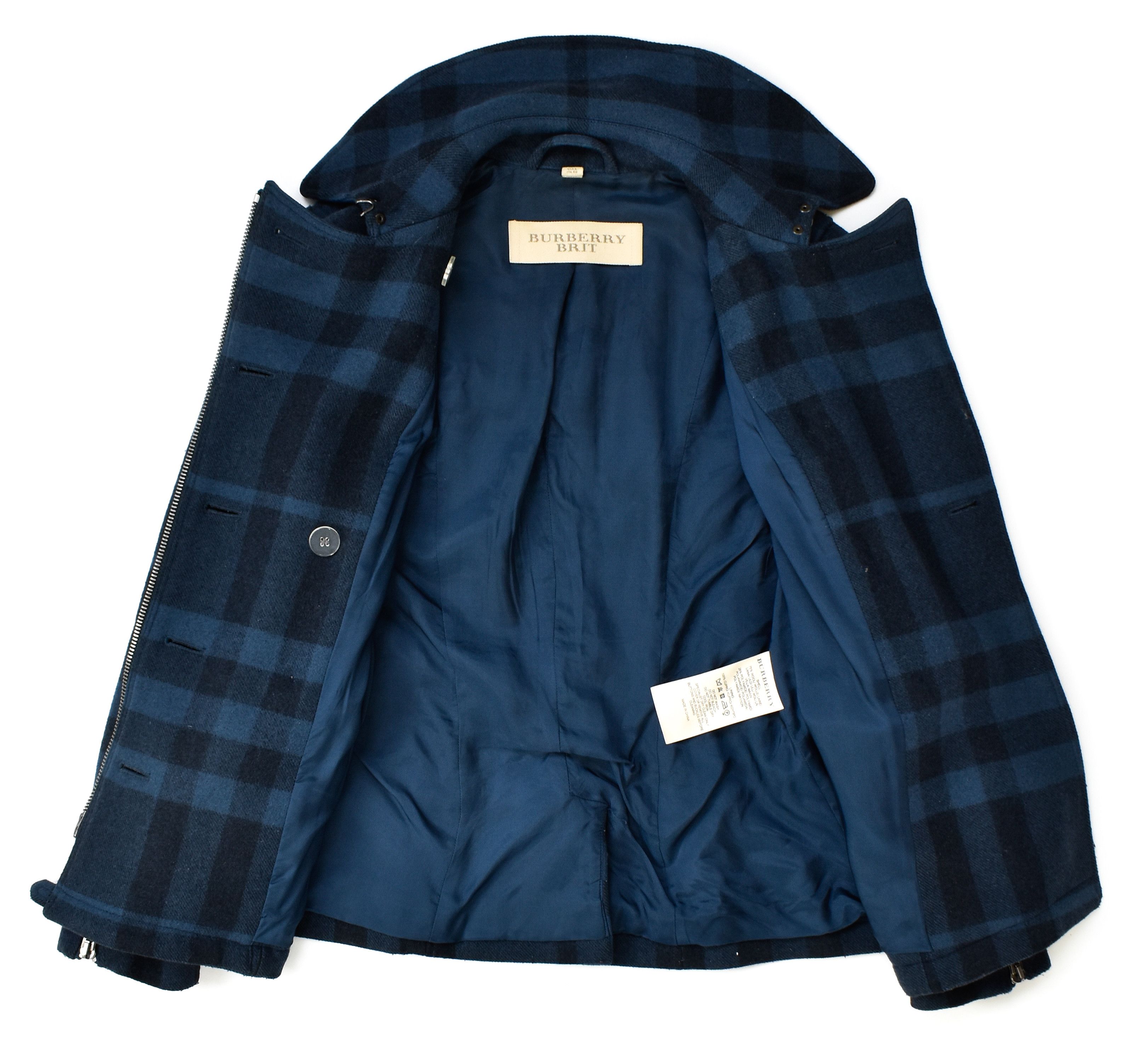 Burberry BURBERRY Brit Full Nova Check Wool Trench Coat Belted Jacket Size M / US 6-8 / IT 42-44 - 8 Thumbnail