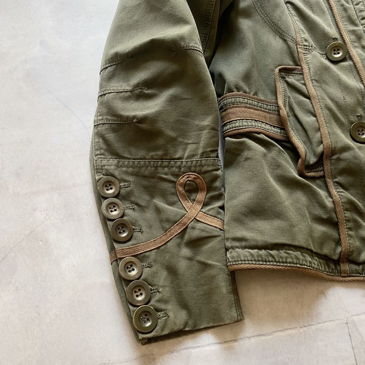 Hysteric Glamour × Undercover 00s Napoleon Military Jacket Japan PPFM If Six Was Nine Vibe Size M / US 6-8 / IT 42-44 - 3 Thumbnail