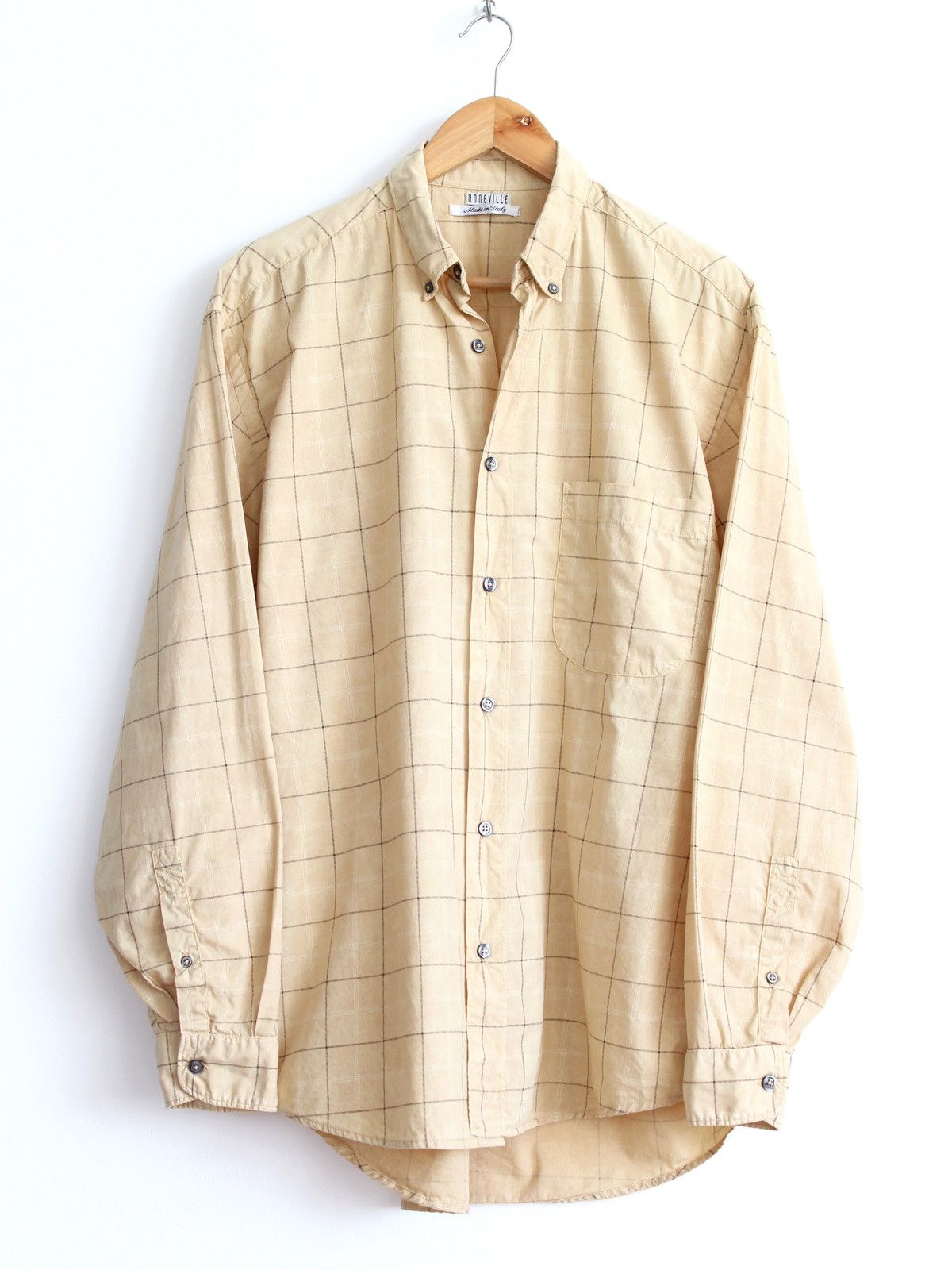 Boneville Vintage 90s Massimo Osti Archive Yellow Shirt