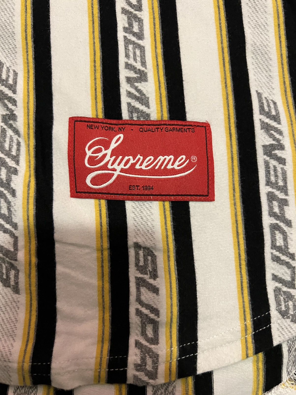 Supreme Supreme baseball jersey Size US L / EU 52-54 / 3 - 2 Thumbnail
