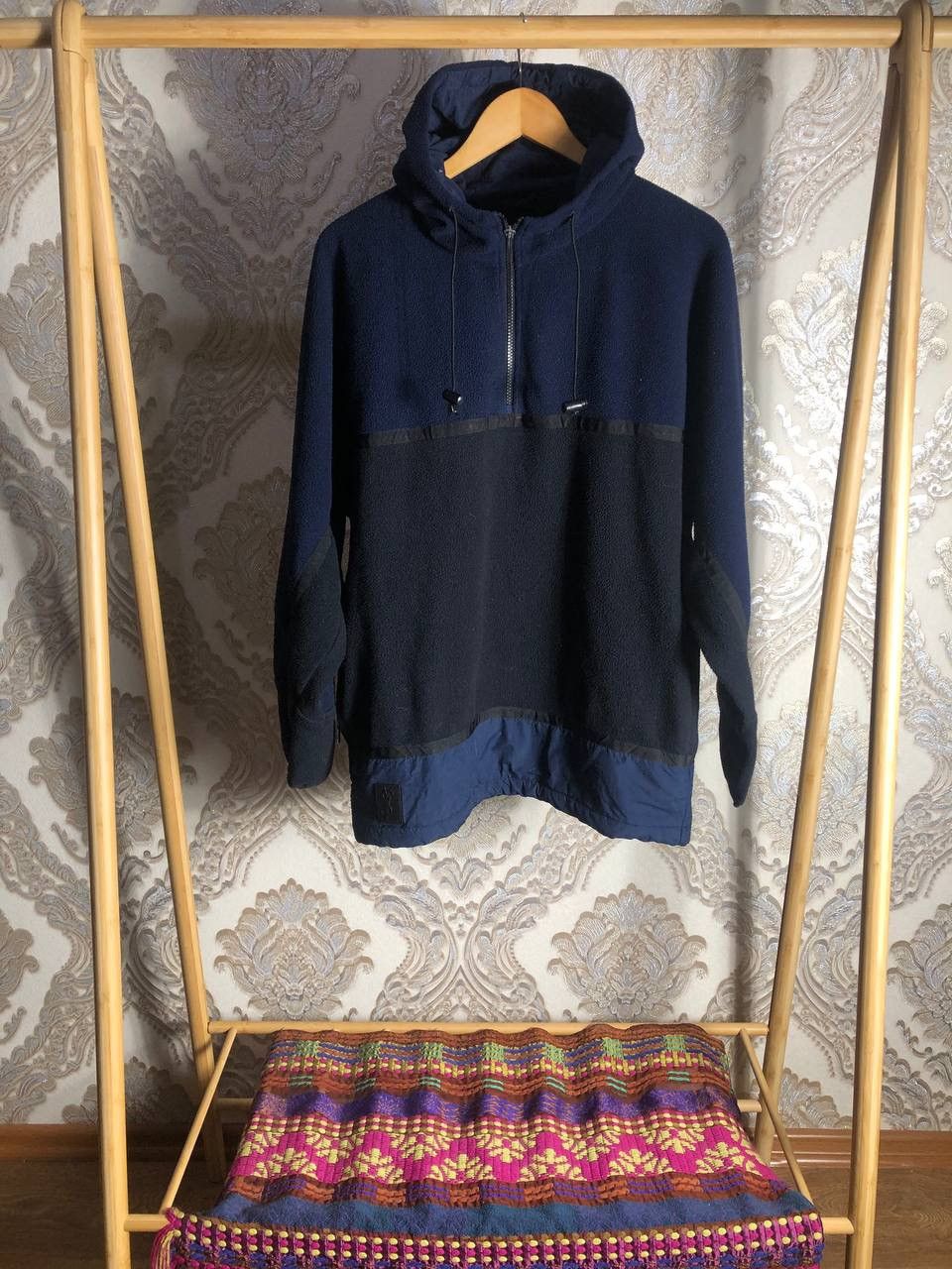 Saint Laurent Paris VINTAGE YVES SAINT LAURENT RETRO HOODIE DESIGNER CASUAL 90s Size US L / EU 52-54 / 3 - 3 Thumbnail
