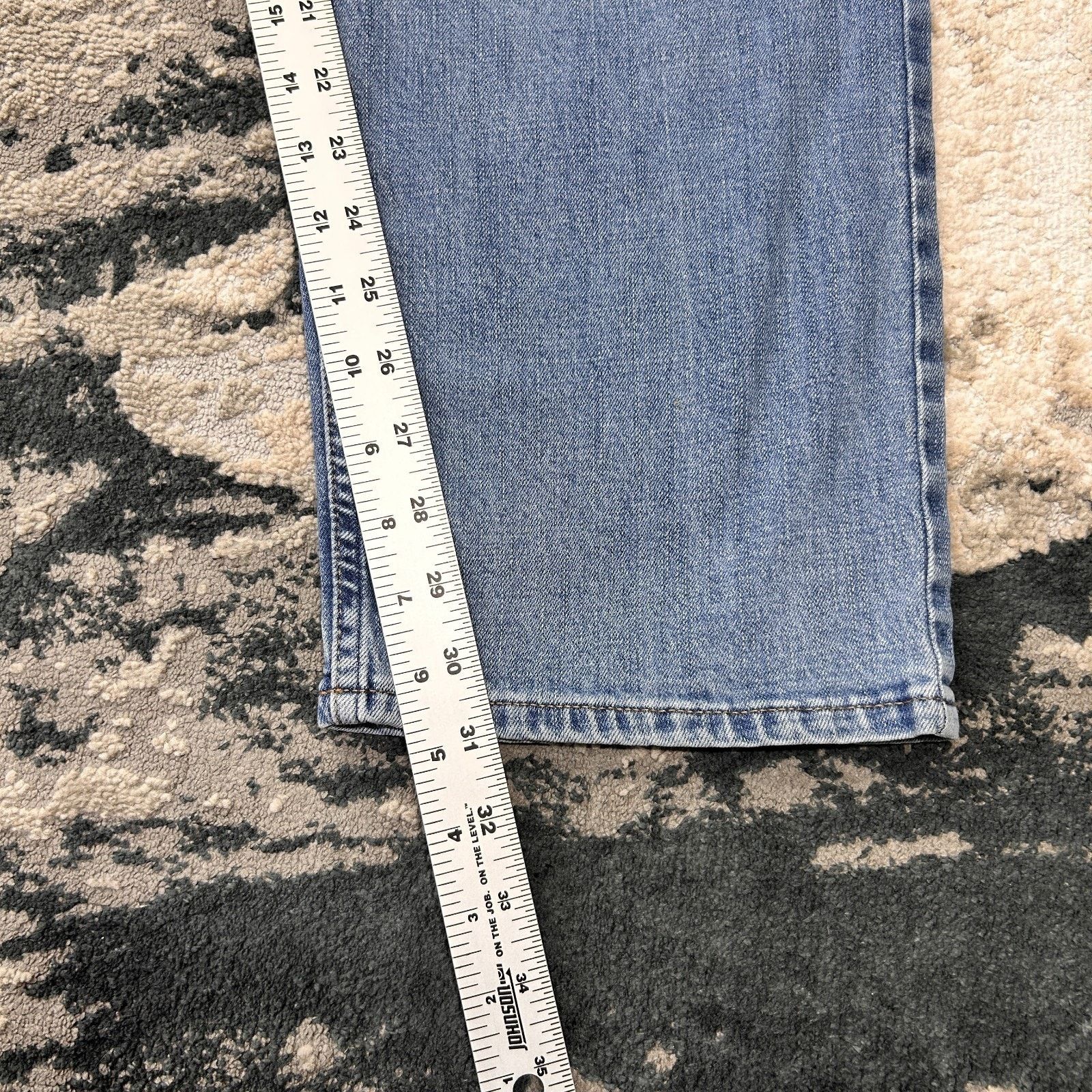 Calvin Klein Calvin Klein Straight Jeans Mens 40x32 Blue Denim Cotton Size US 40 / EU 56 - 10 Thumbnail