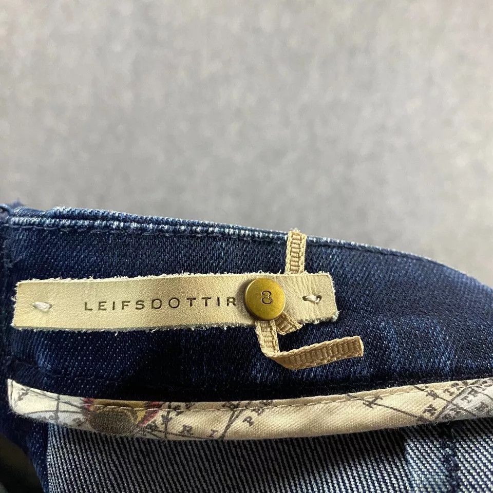 Anthropologie Anthropologie Leifsdottir Skirt Women's 8 Blue Denim Mini Size 30" / US 8 / IT 44 - 5 Thumbnail