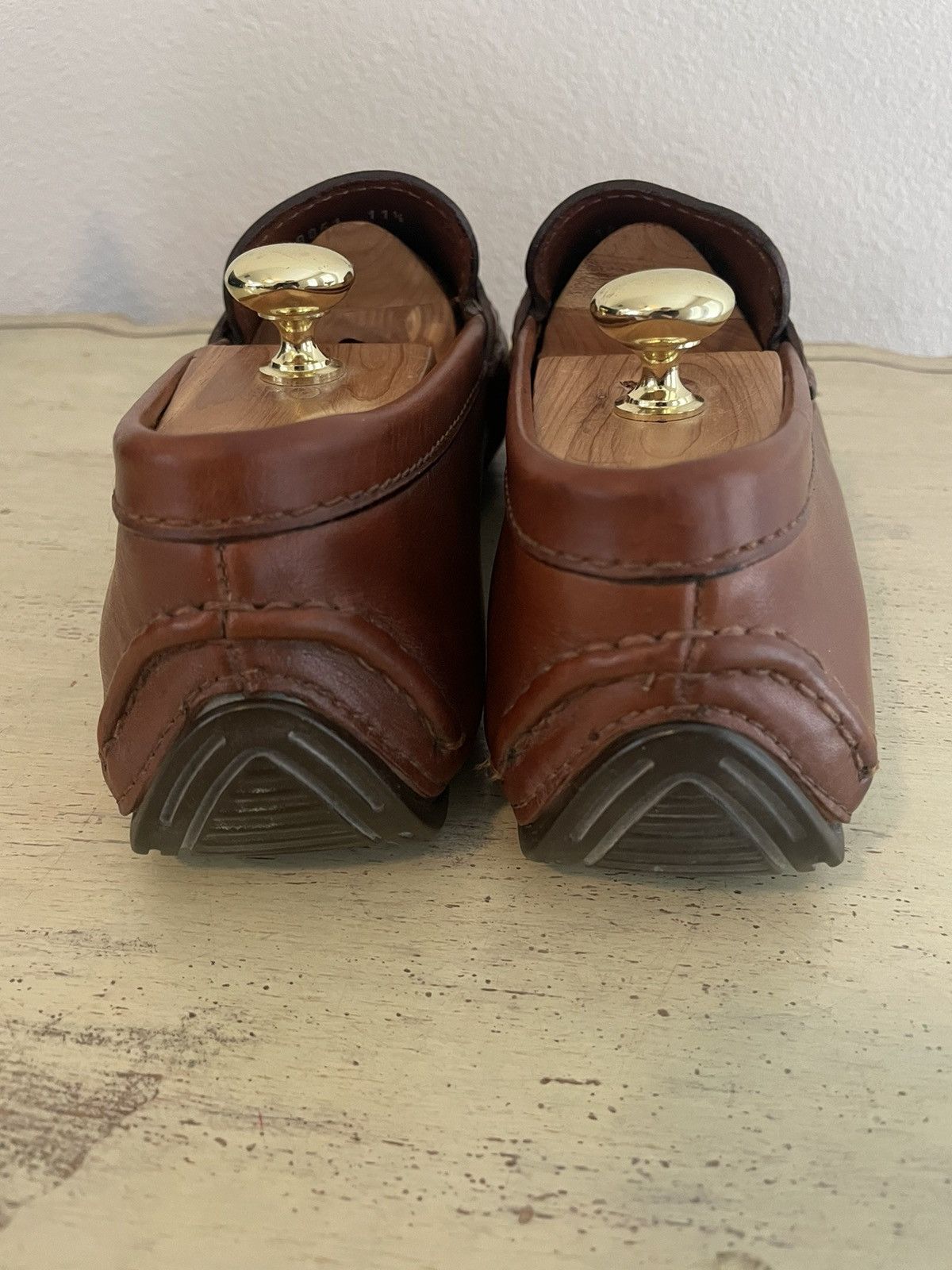 Ralph Lauren Purple Label Leather Penny Vamp Drivers Size US 11.5 / EU 44-45 - 4 Thumbnail