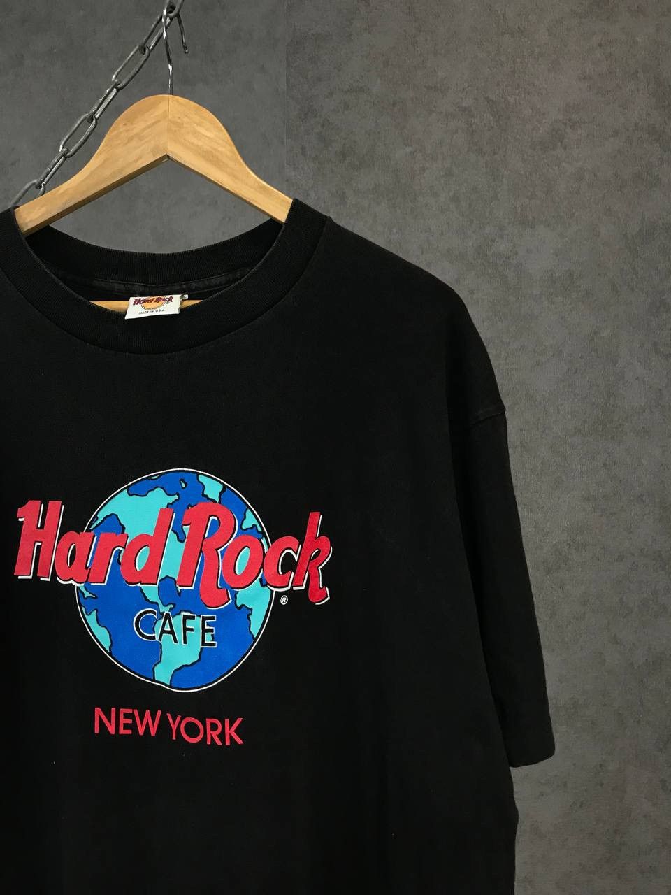 Hard Rock Cafe × Vintage Hard Rock Cafe New York NY vintage made in USA big logo tee Size US XL / EU 56 / 4 - 2 Thumbnail