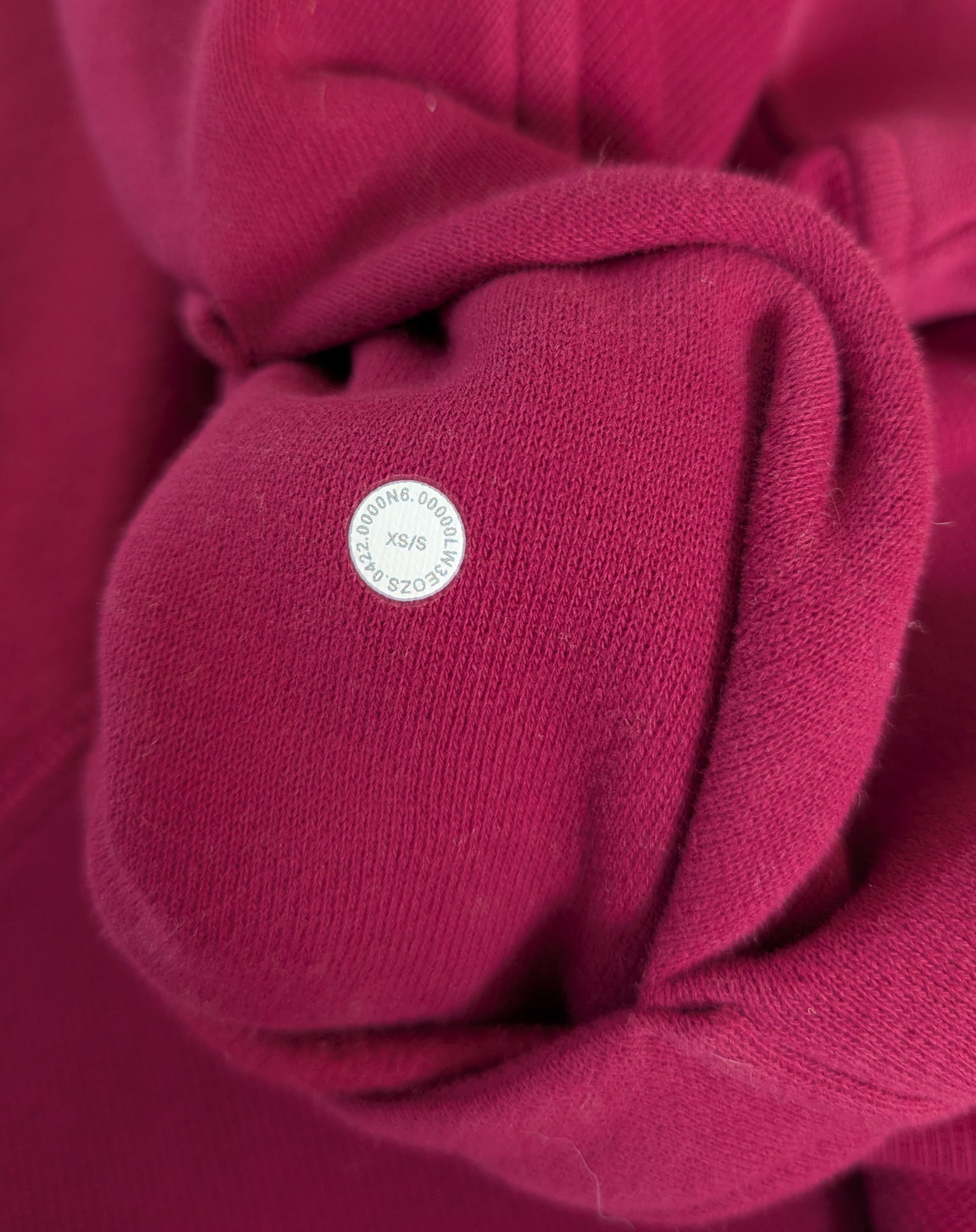 Lululemon XS/S Lululemon Scuba Oversized Hoodie Pomegranate Sweatshirt Size XS / US 0-2 / IT 36-38 - 10 Thumbnail